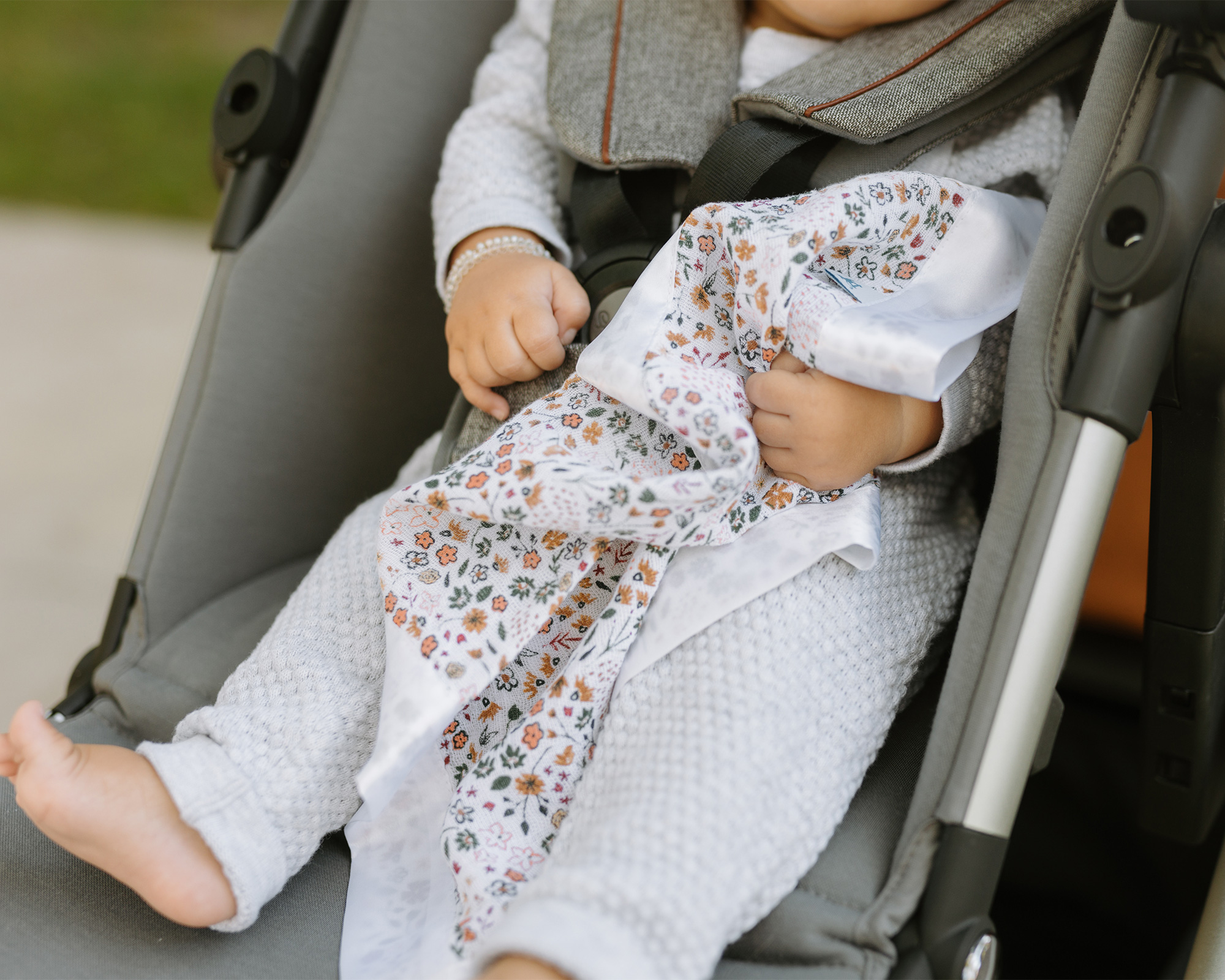 Muslin lovey safe online