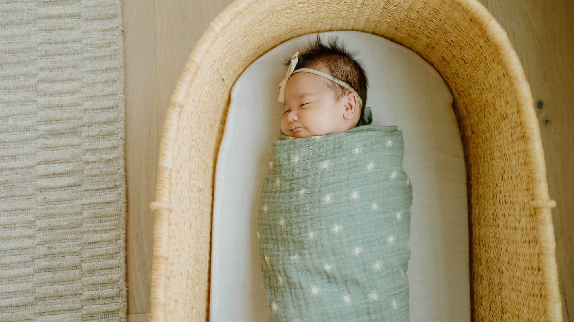 Little unicorn sage shops swaddle