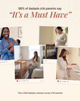 dadada Baby Soho 3-in-1 Convertible Crib