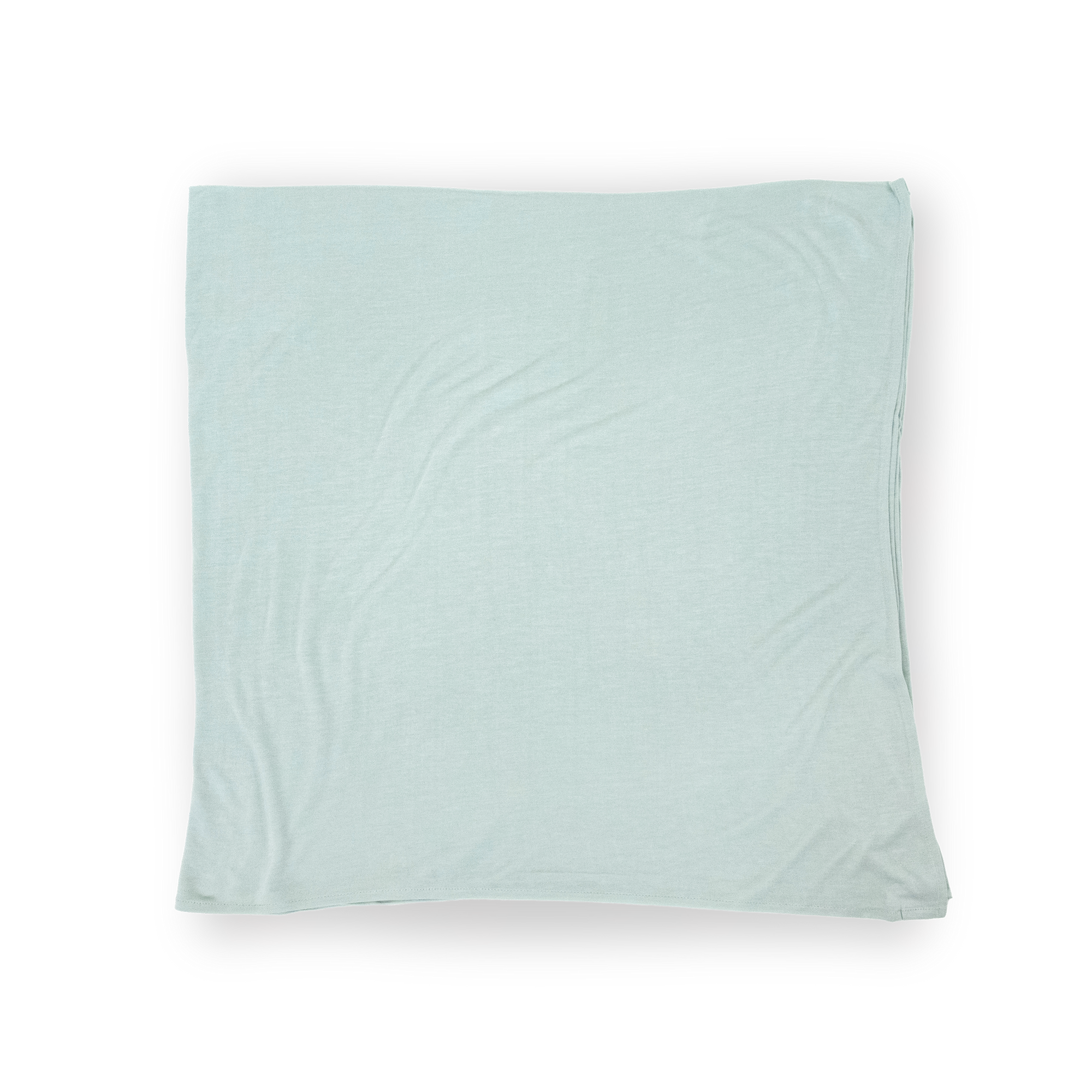 Stretch Knit Swaddle Blanket 2 Pack - Frost Green