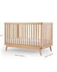 dadada Baby Soho 3-in-1 Convertible Crib