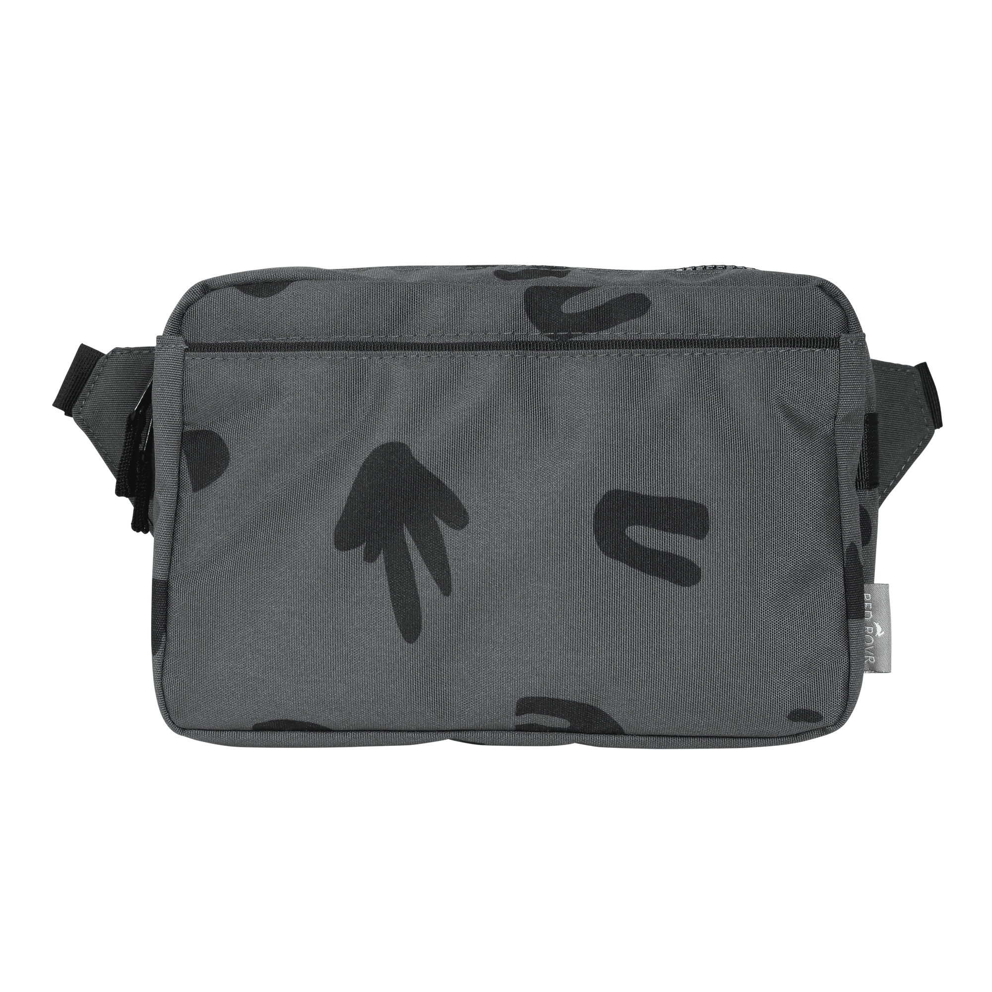 Red Rovr Joey Belt Bag - Charcoal Doodle