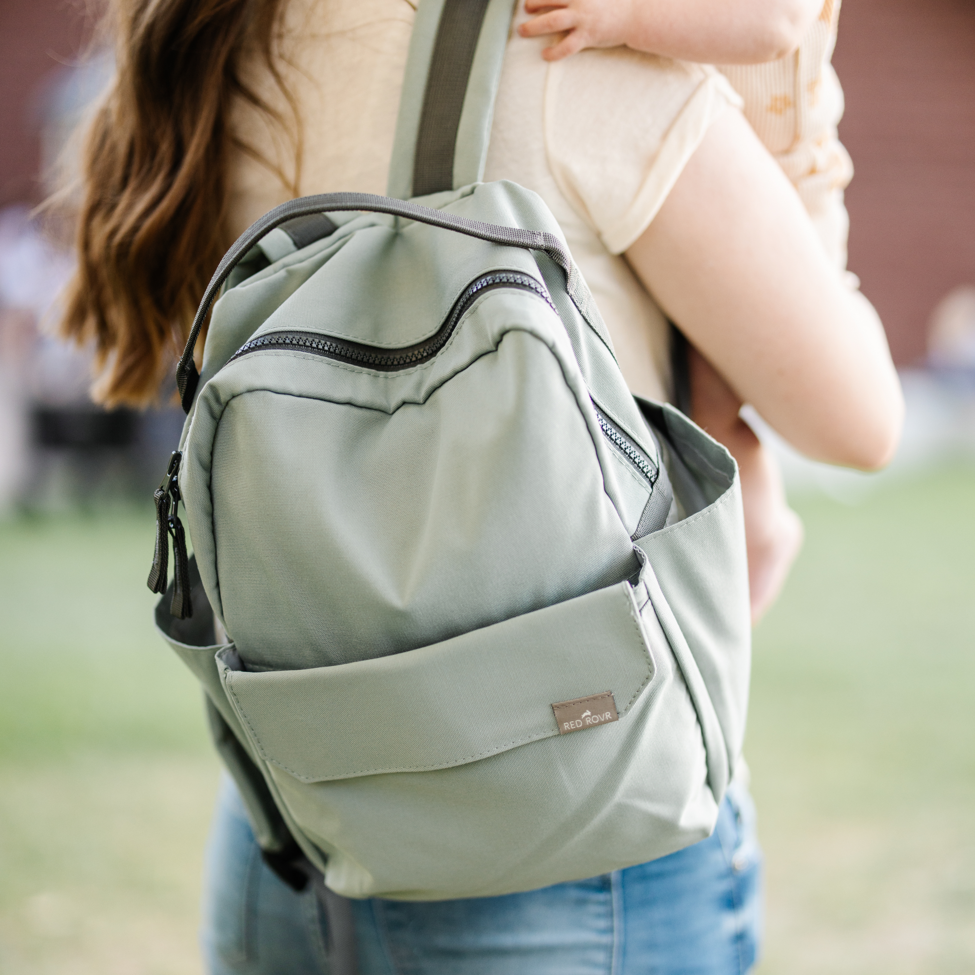Red Rovr Mini Roo Backpack - Sage