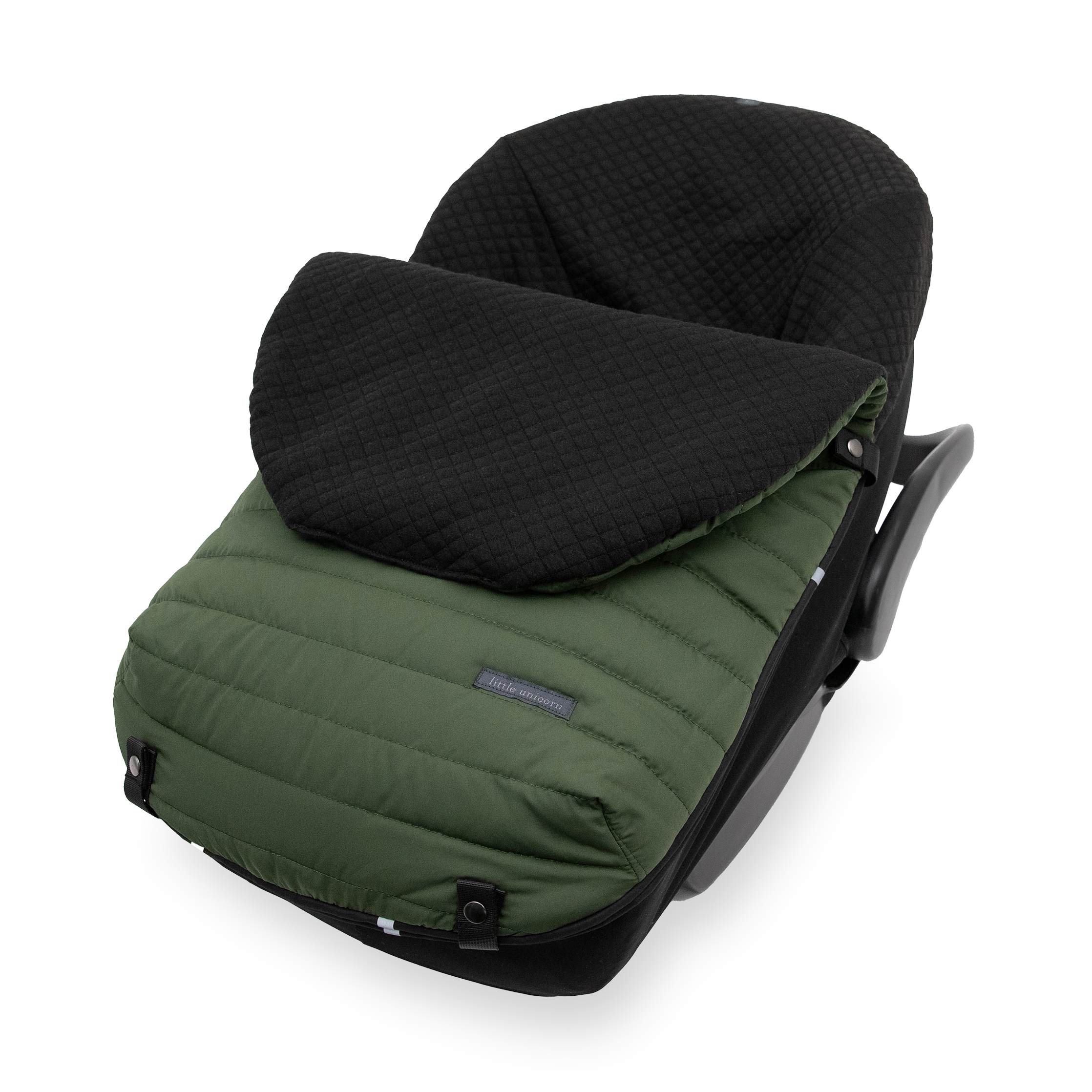 Little Unicorn Infant Car Seat Footmuff - Dark Green