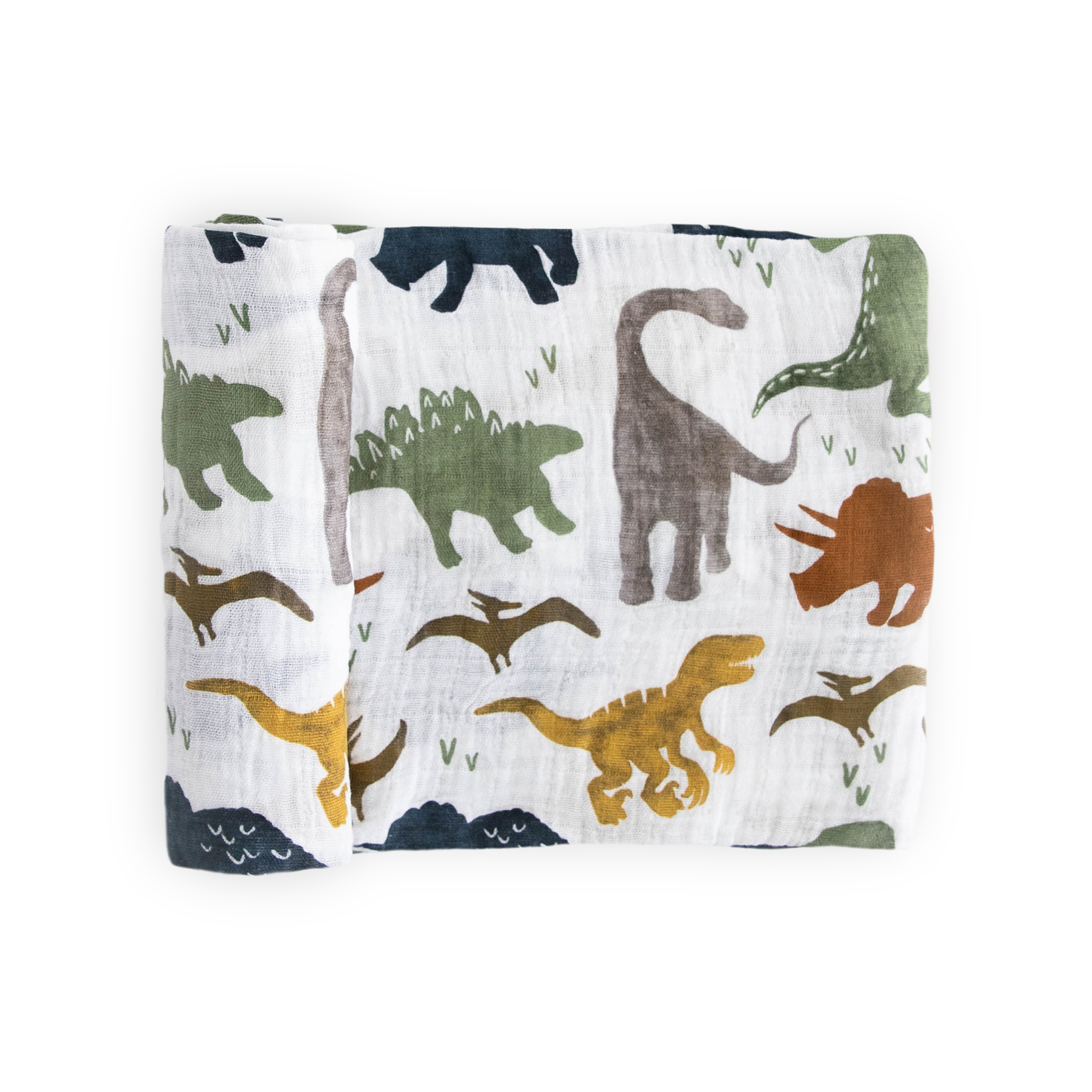 Little unicorn dino friends online crib sheet