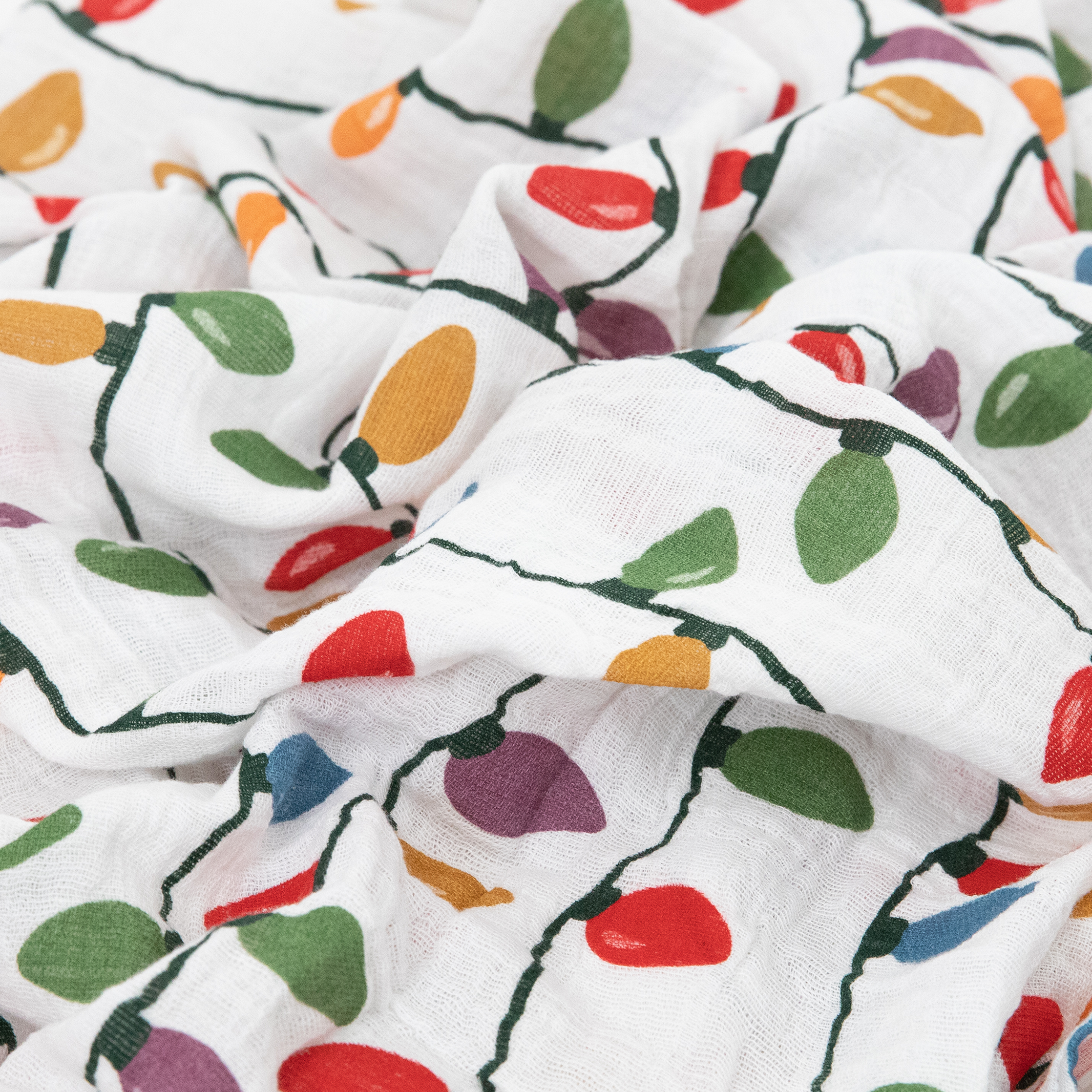 Christmas top muslin swaddle
