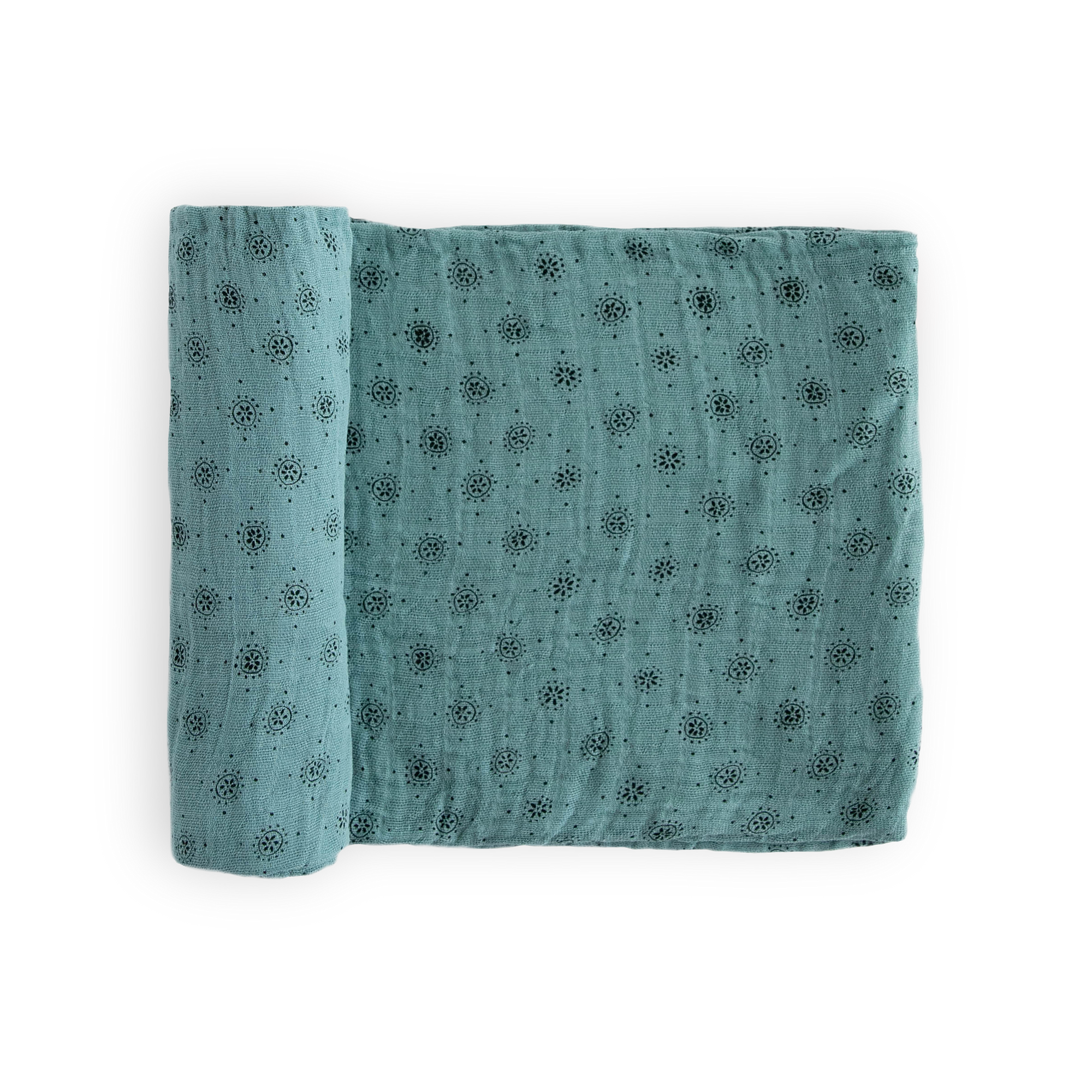 Cotton Muslin Swaddle Blanket - Wallflower