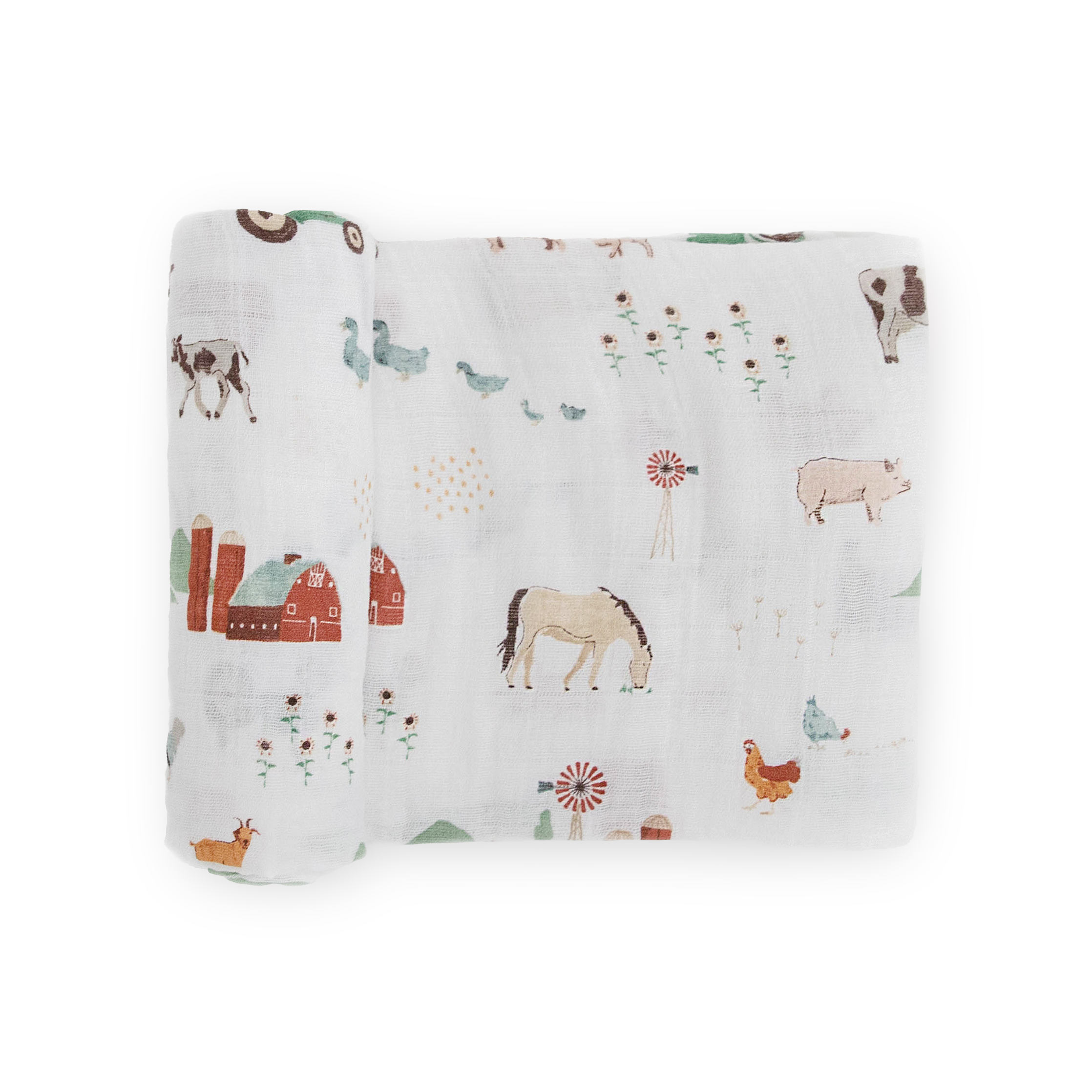 Farm best sale muslin blanket
