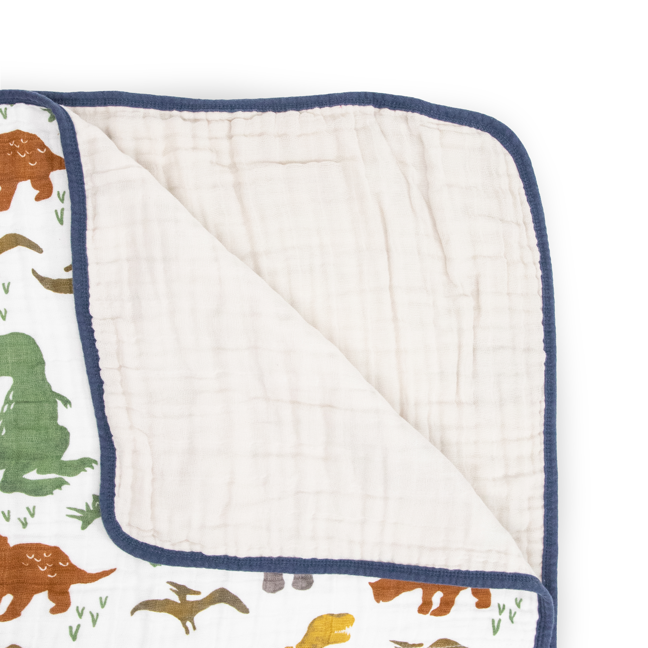 Original Cotton Muslin Quilt Dino Friends