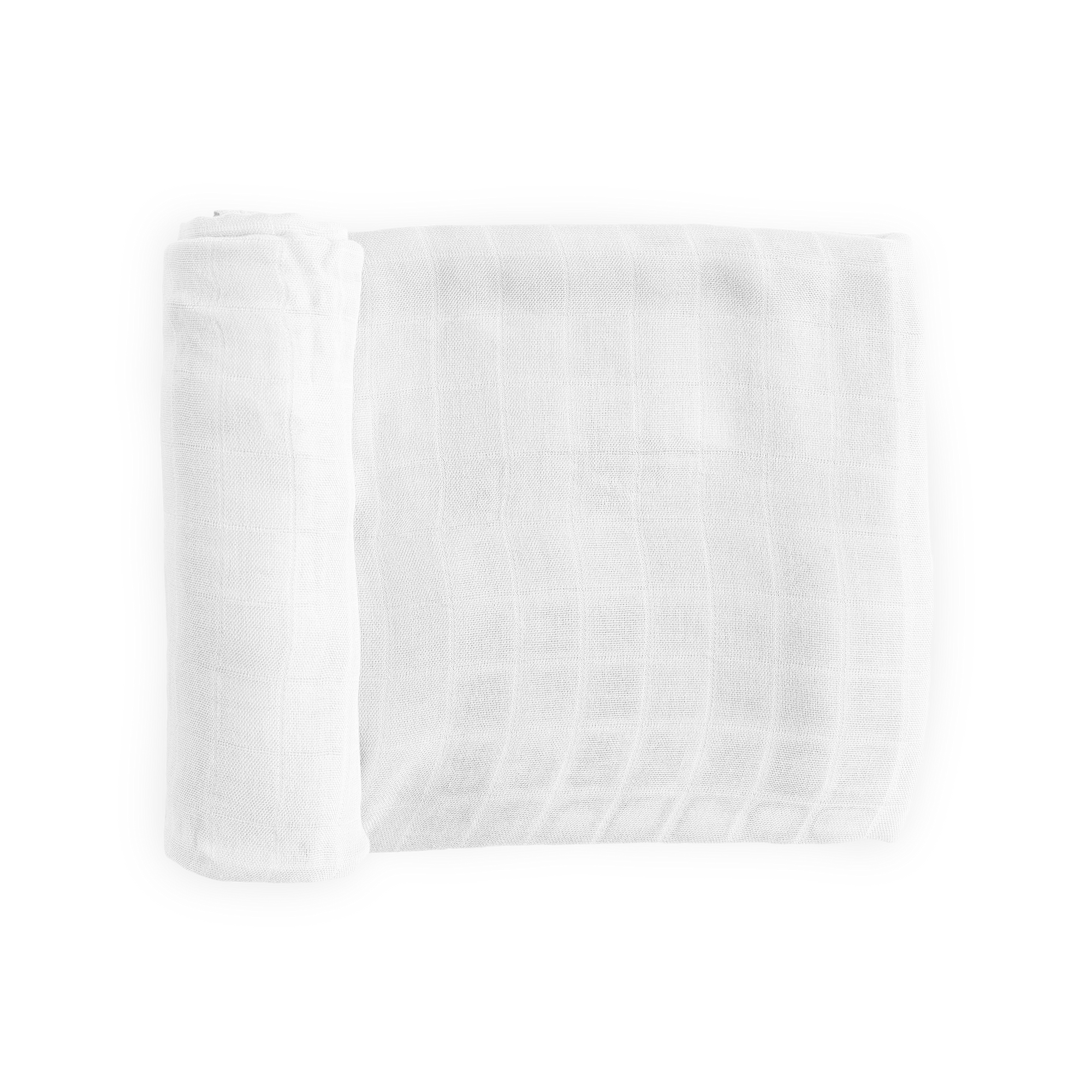 Deluxe Muslin Swaddle Blanket - Plain White