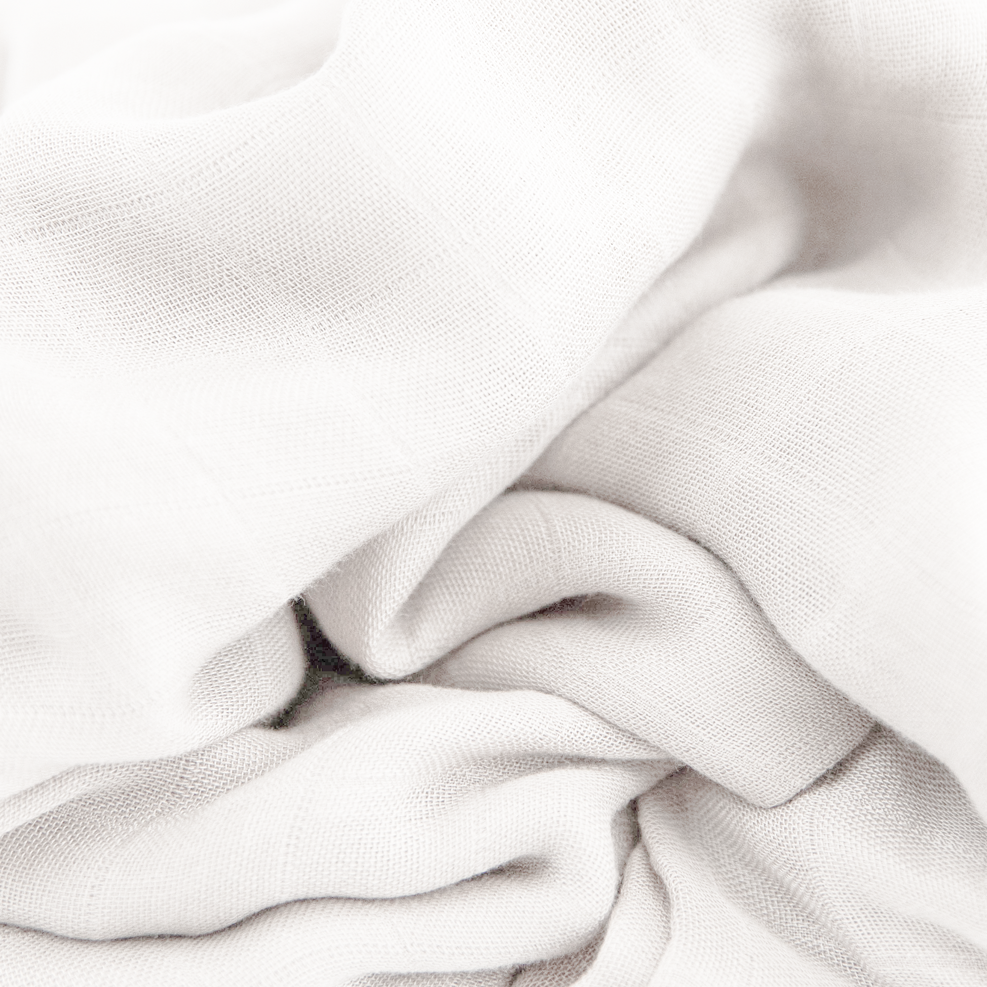 Deluxe Muslin Swaddle Blanket - Plain White