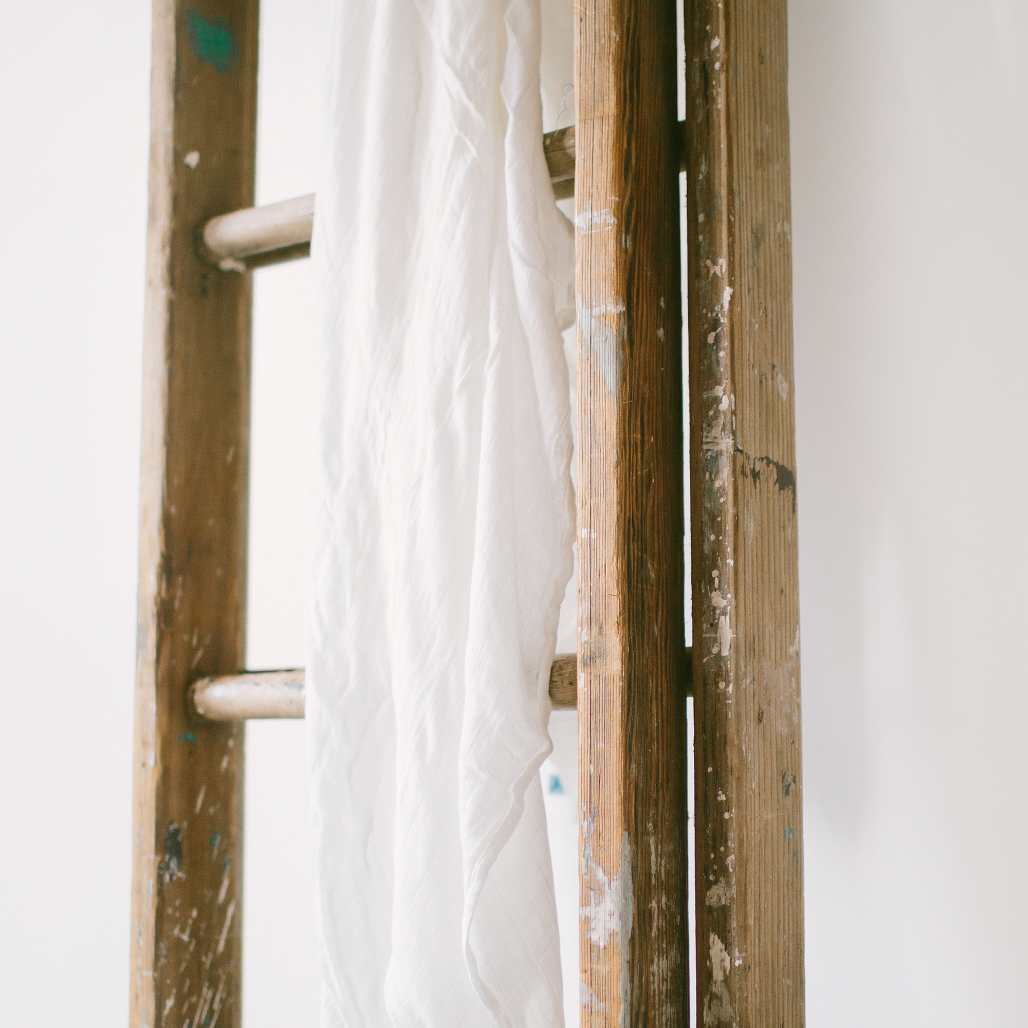Deluxe Muslin Swaddle Blanket - Plain White