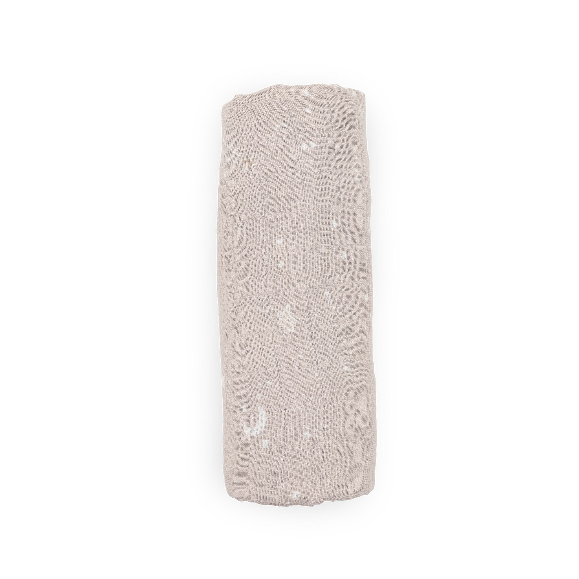 Organic Cotton Muslin Swaddle Blanket - Moon Dust