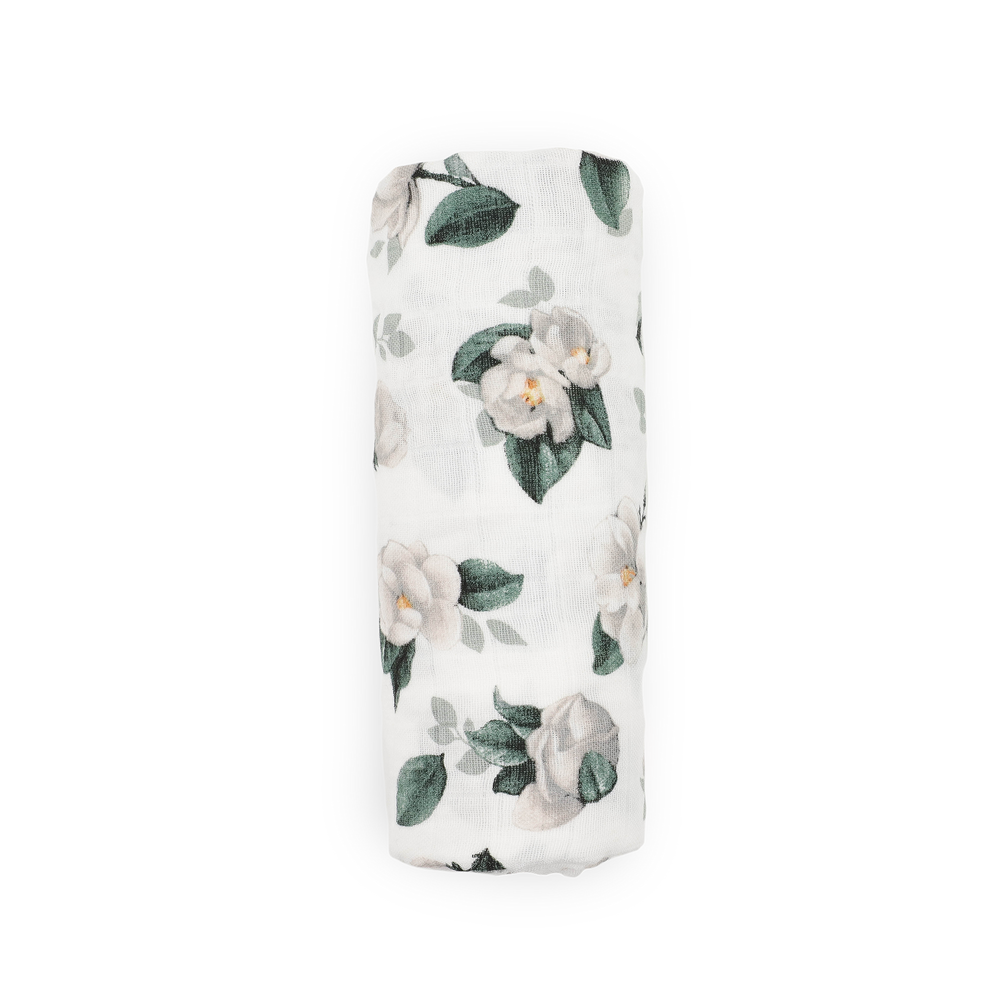 Organic Cotton Muslin Swaddle Blanket - Magnolia