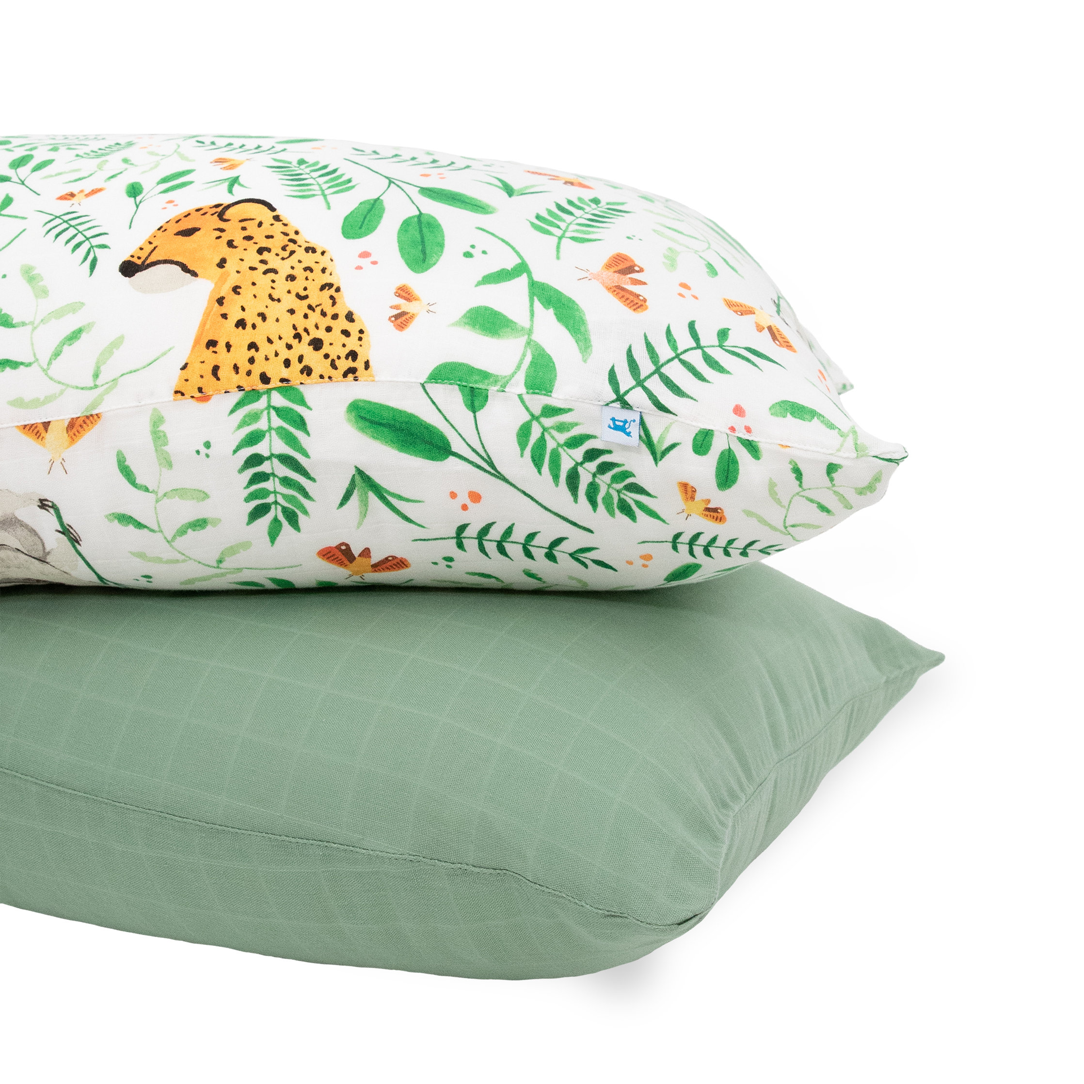 Organic Muslin 20 Throw Pillowcase