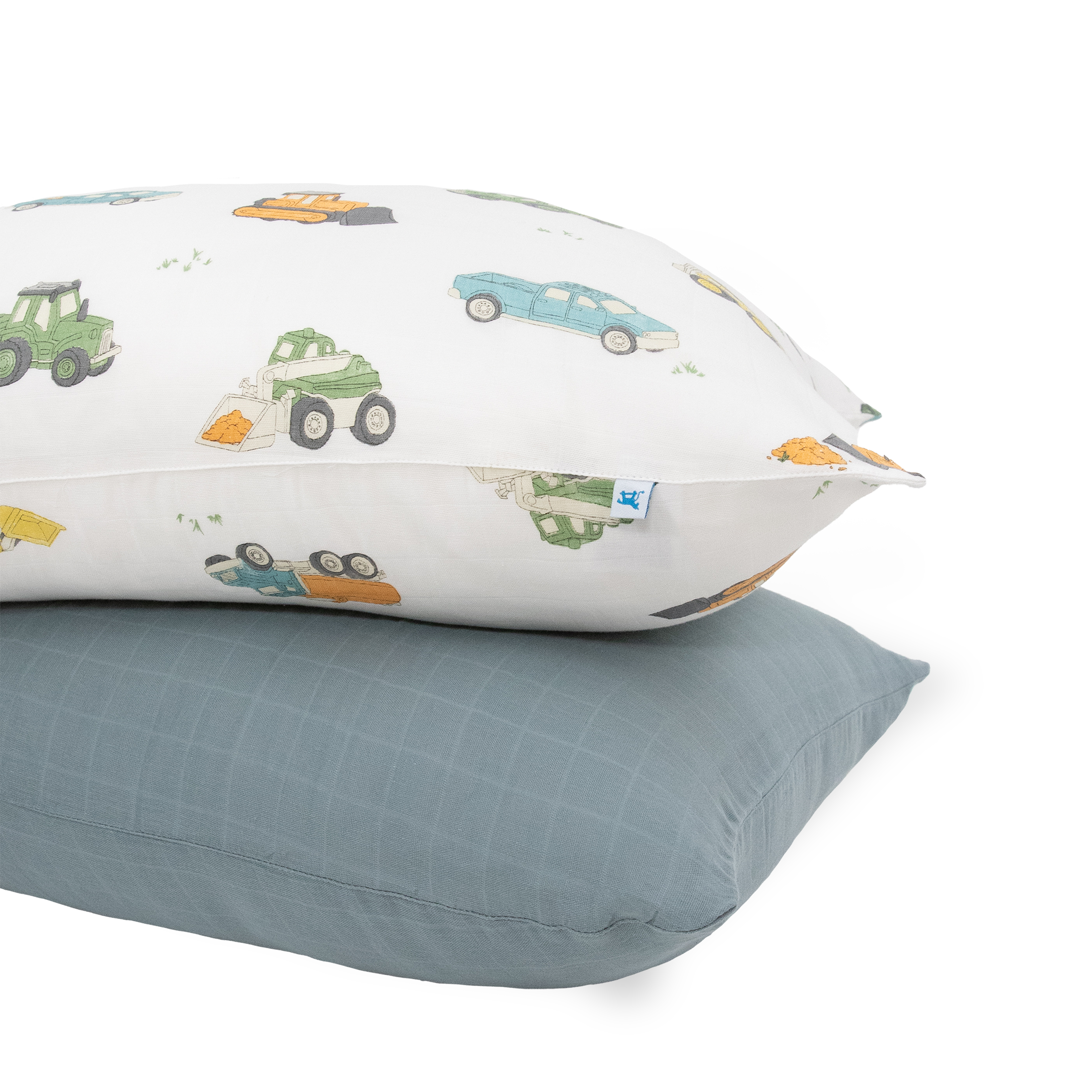 Modern Trucks Organic Cotton Kids Pillow Sham + Reviews