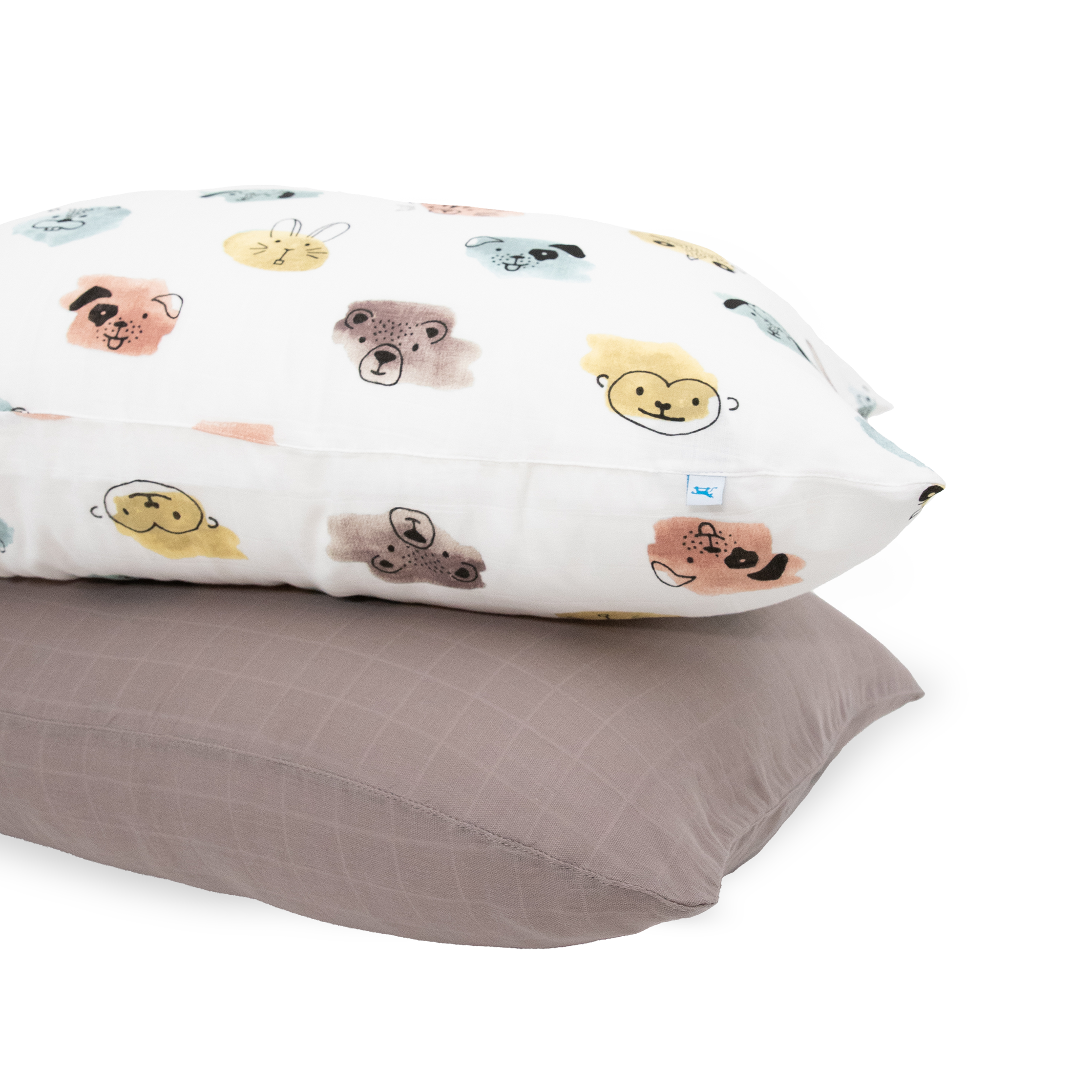 Organic Muslin 20 Throw Pillowcase