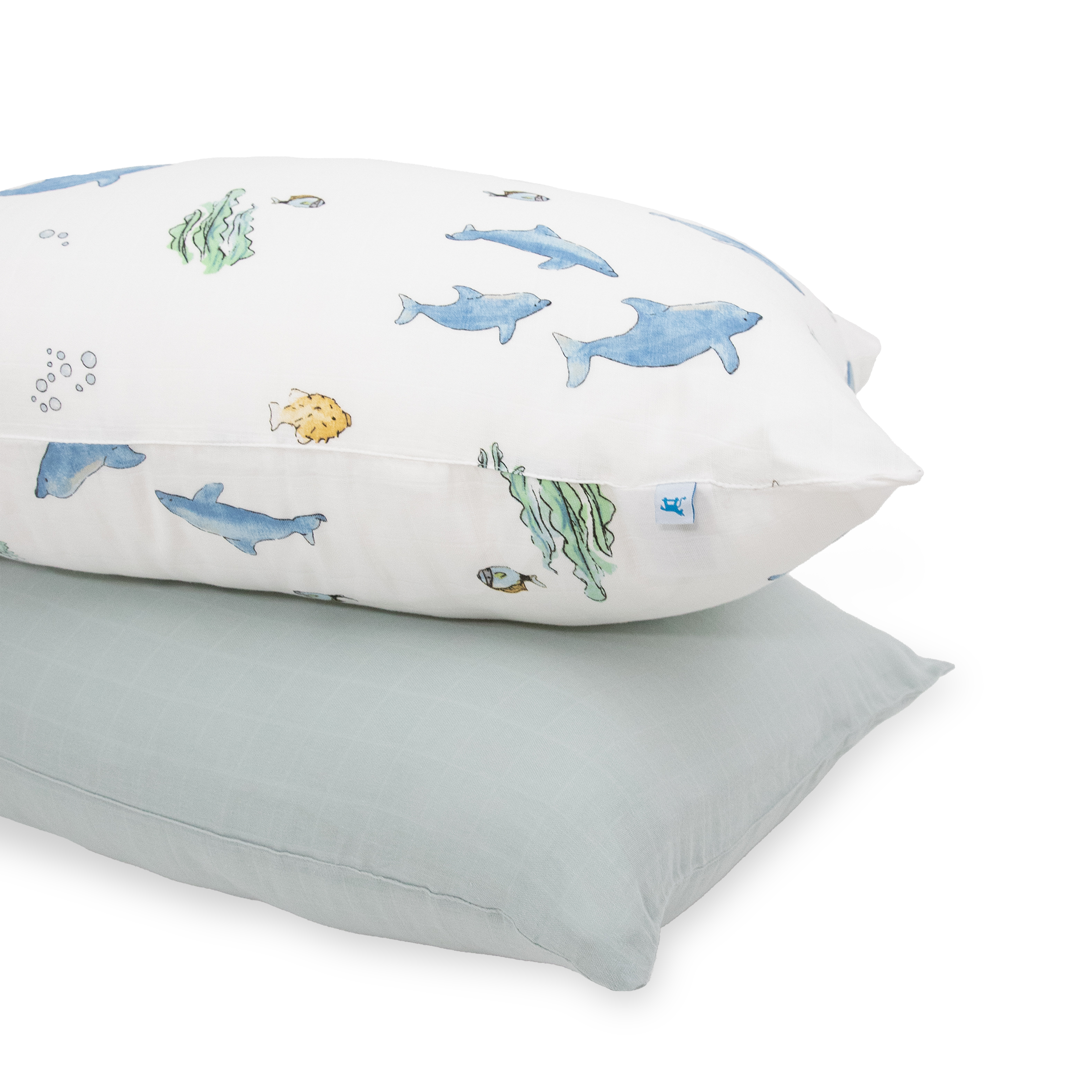 Organic Muslin 20 Throw Pillowcase