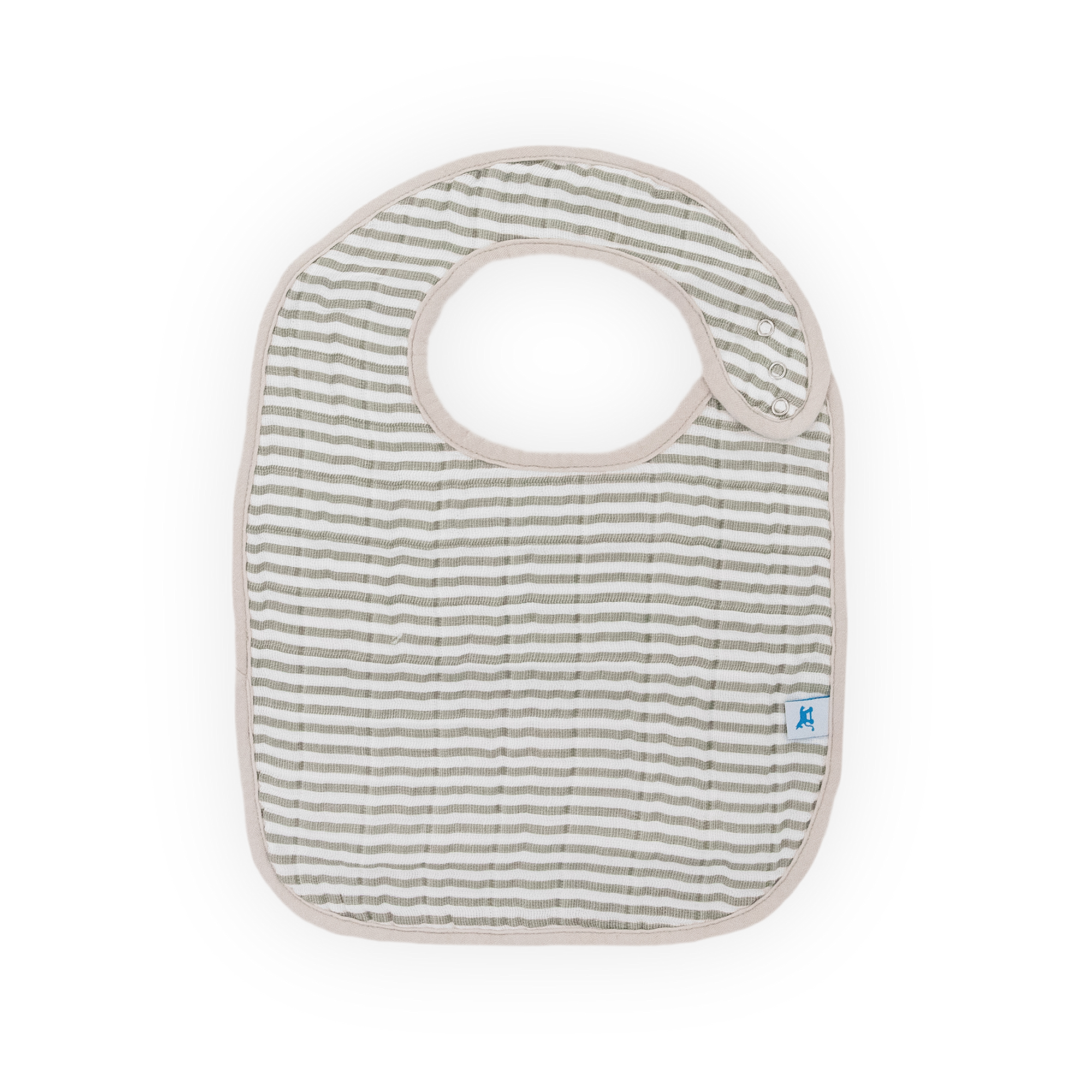 Cotton Muslin Classic Bib 3 Pack - Dino Friends 2