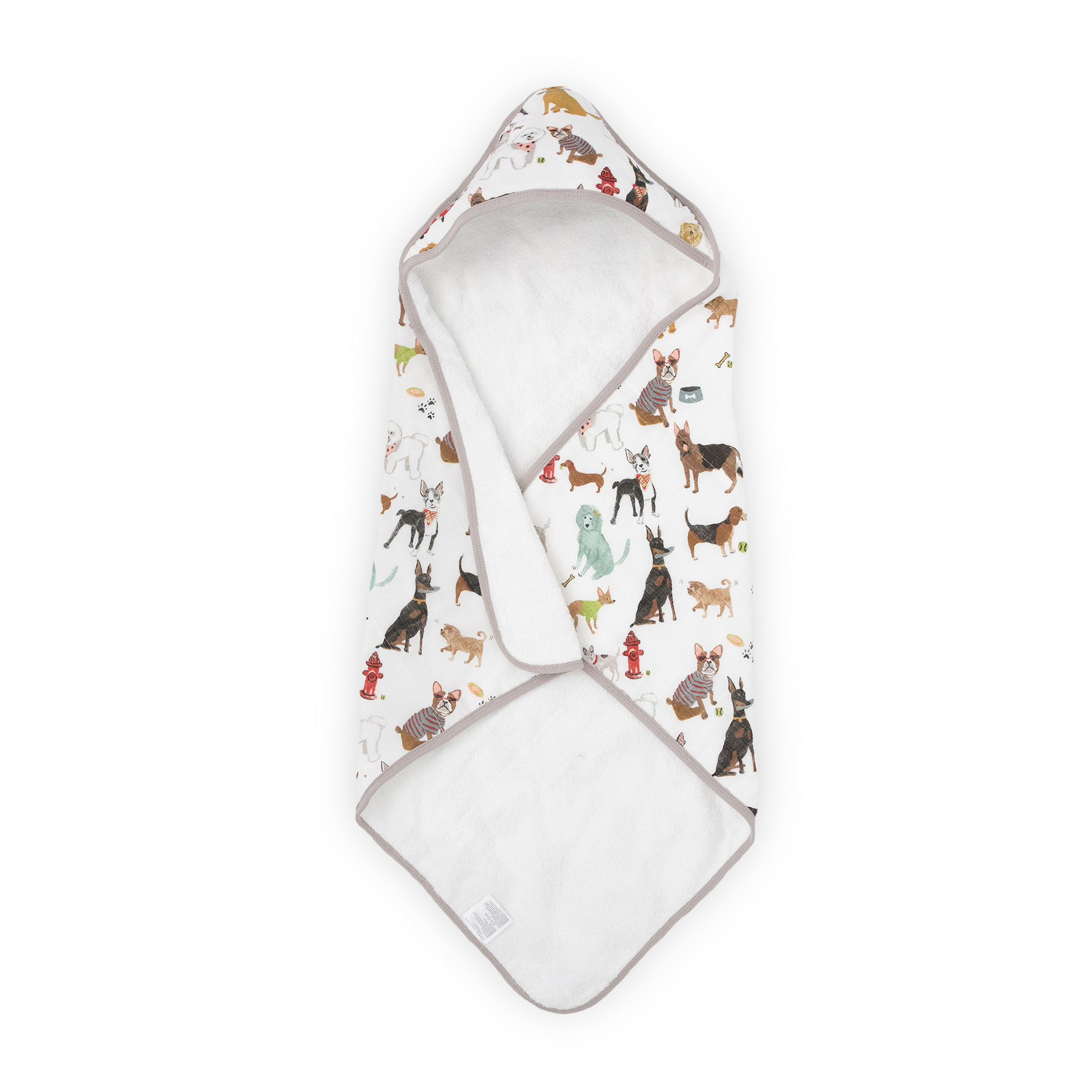 Infant Hooded Towel Woof Little Unicorn USA