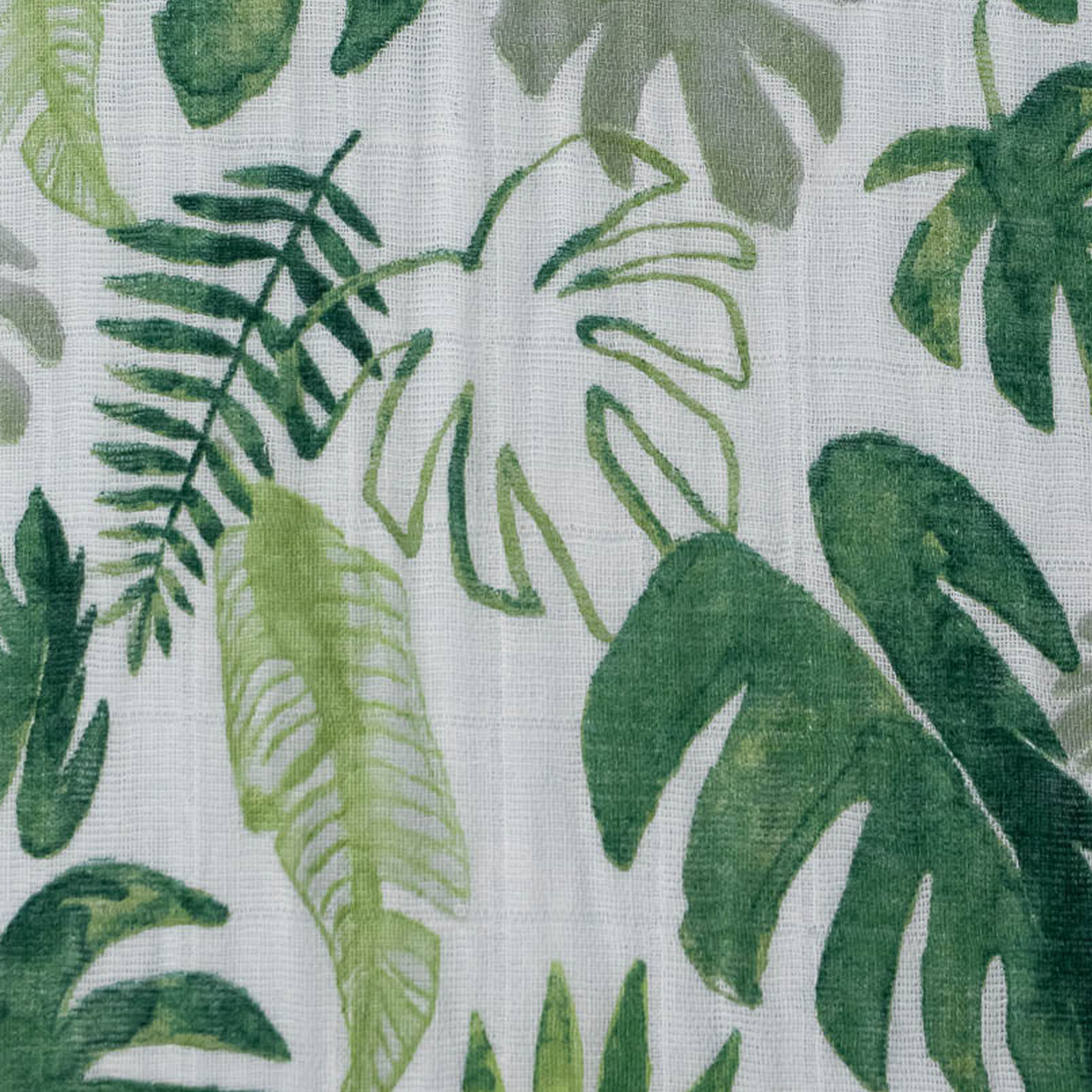 Tropical Plant Cartoon Cotton Baby Sheet Protector – Qbedding