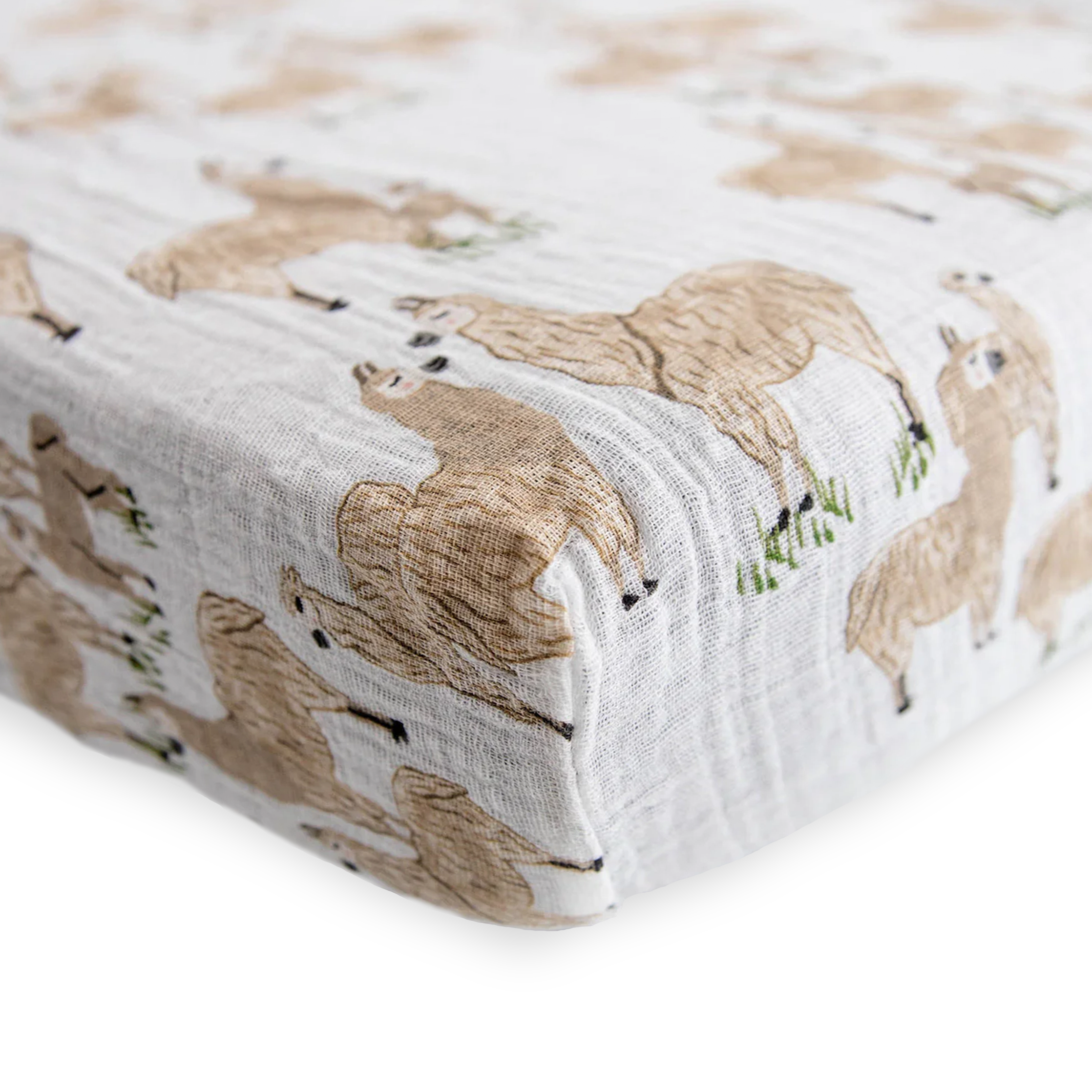 Little llama top crib bedding