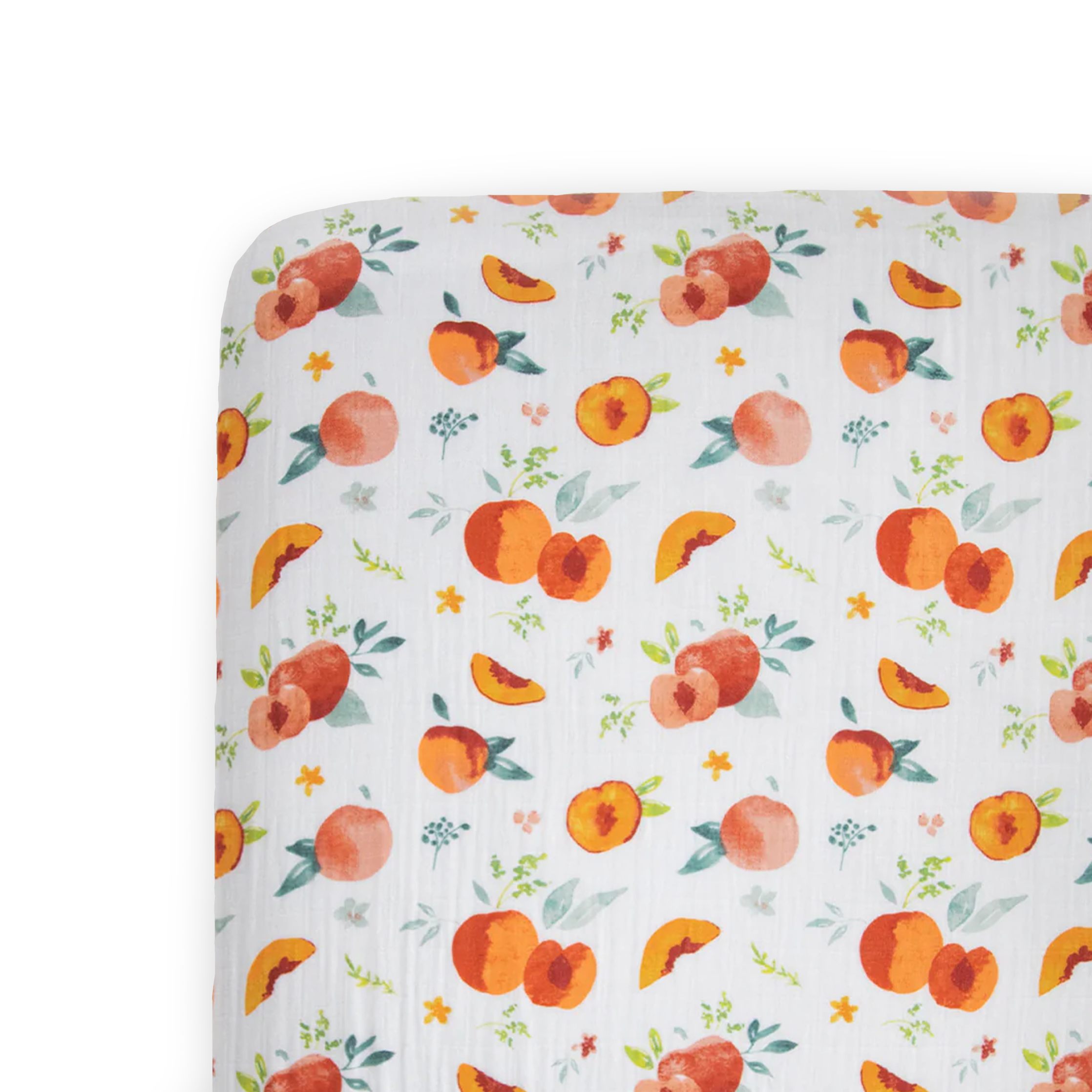 Peaches crib deals sheet