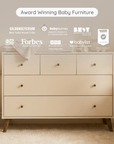 dadada Baby Austin 5-Drawer Nursery Dresser