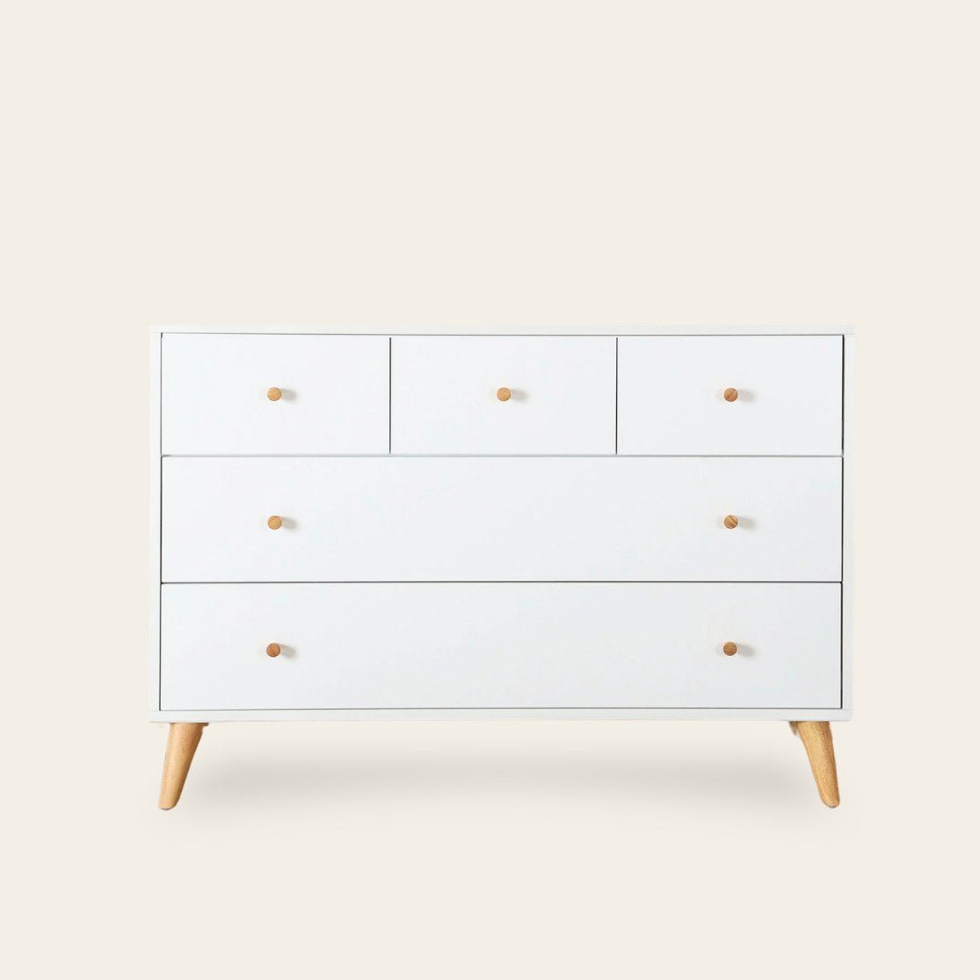 dadada Baby Austin 5-Drawer Nursery Dresser
