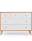 dadada Baby Austin 5-Drawer Nursery Dresser