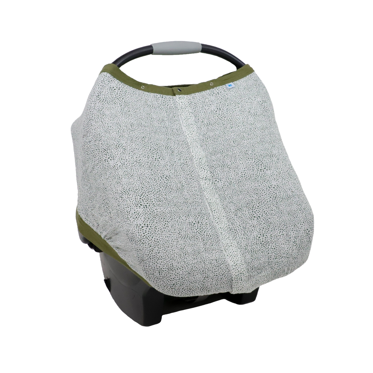 Cotton Muslin Car Seat Canopy Green Seed Little Unicorn USA