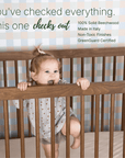 dadada Baby LaLa 3-in-1 Convertible Crib
