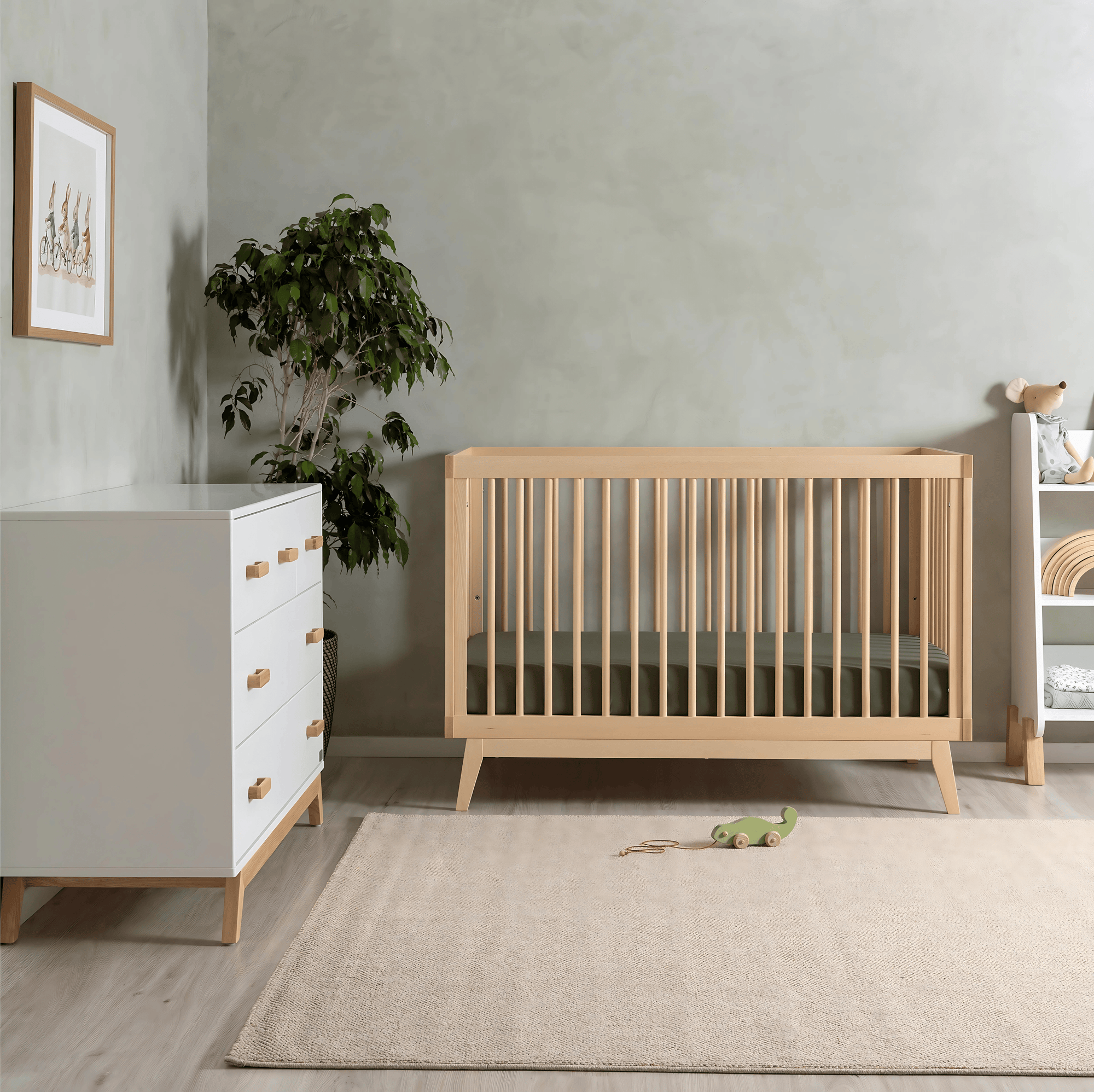 dadada Baby Soho 3-in-1 Convertible Crib
