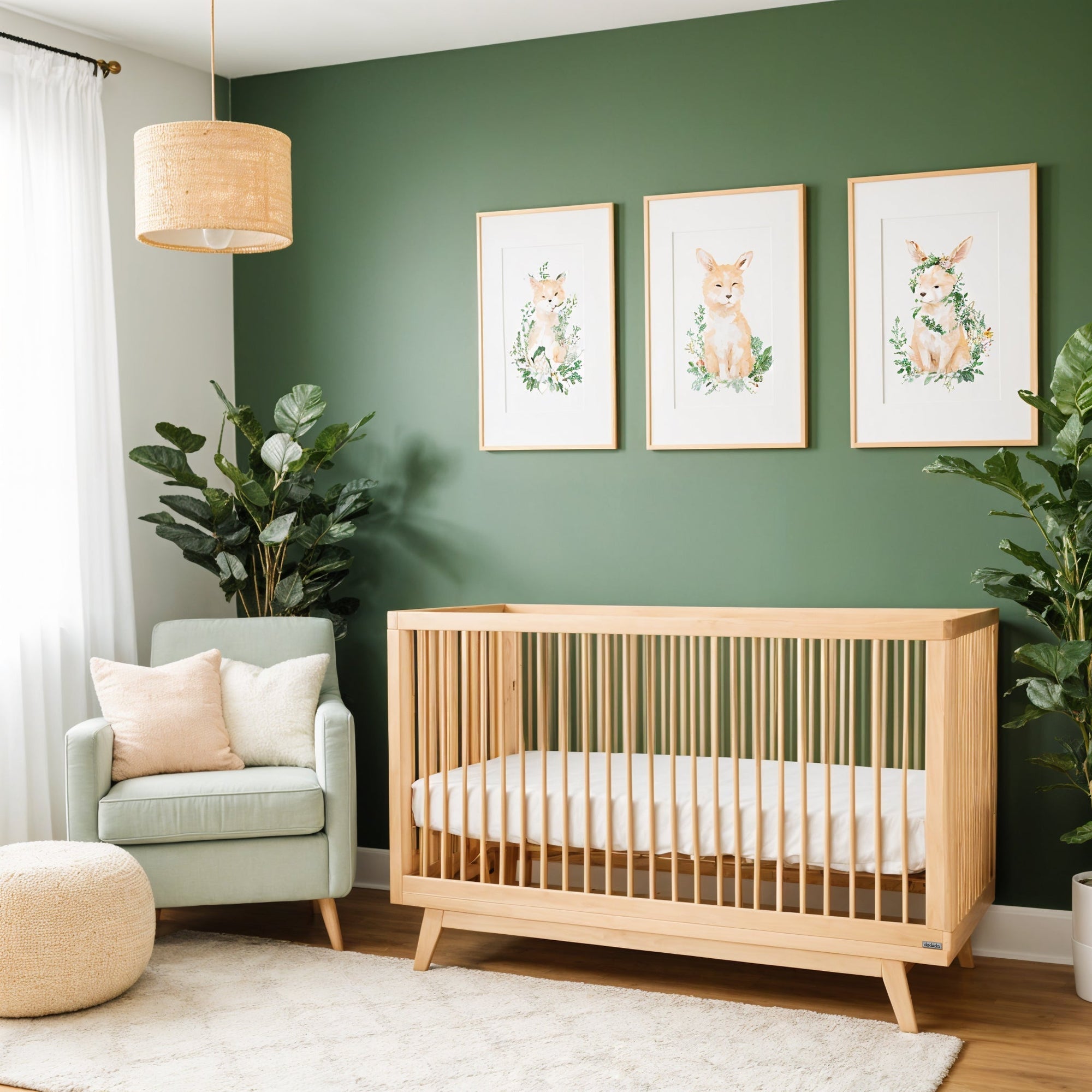dadada Baby Soho 3-in-1 Convertible Crib