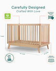 dadada Baby Soho 3-in-1 Convertible Crib