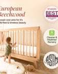 dadada Baby Soho 3-in-1 Convertible Crib