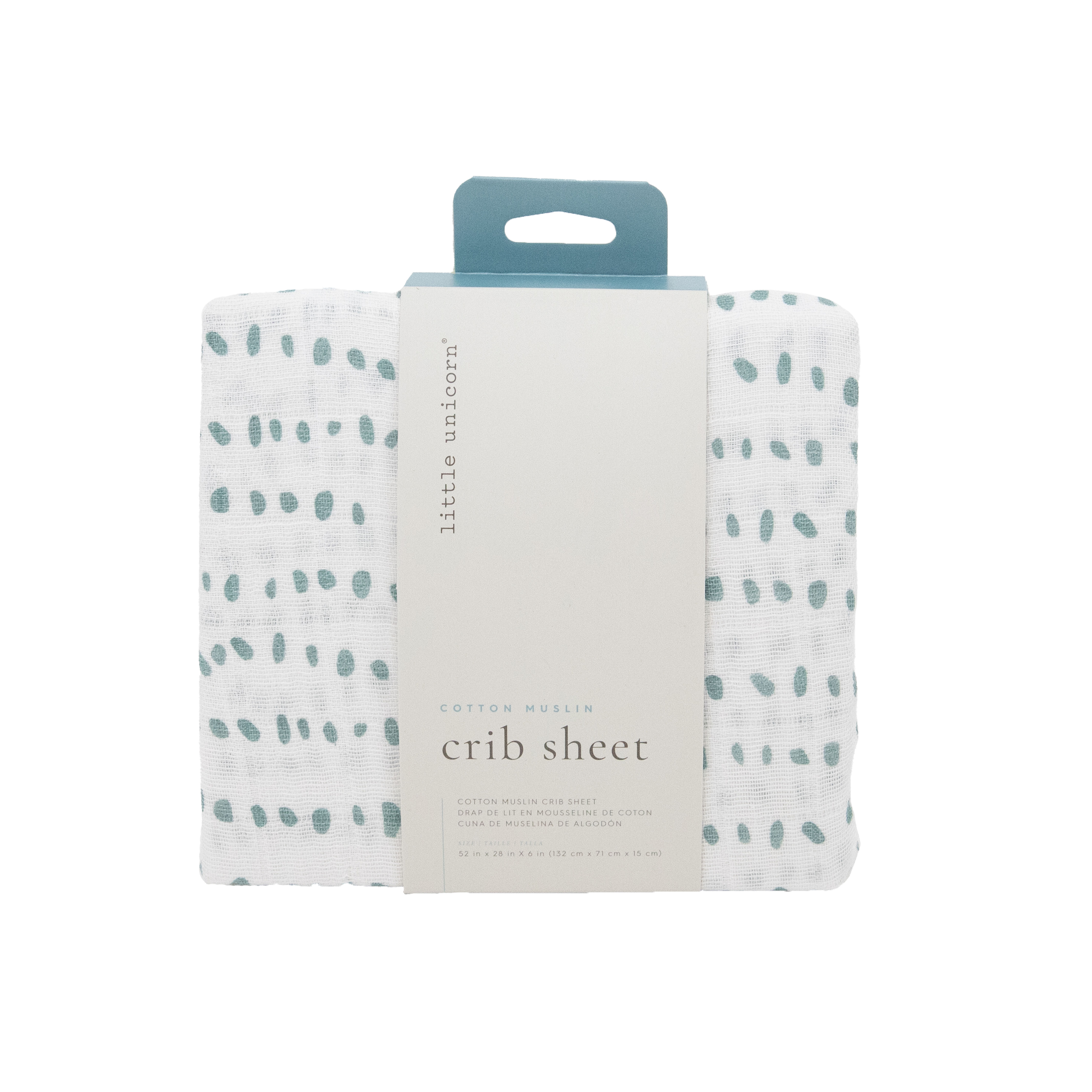 Little unicorn online crib sheet