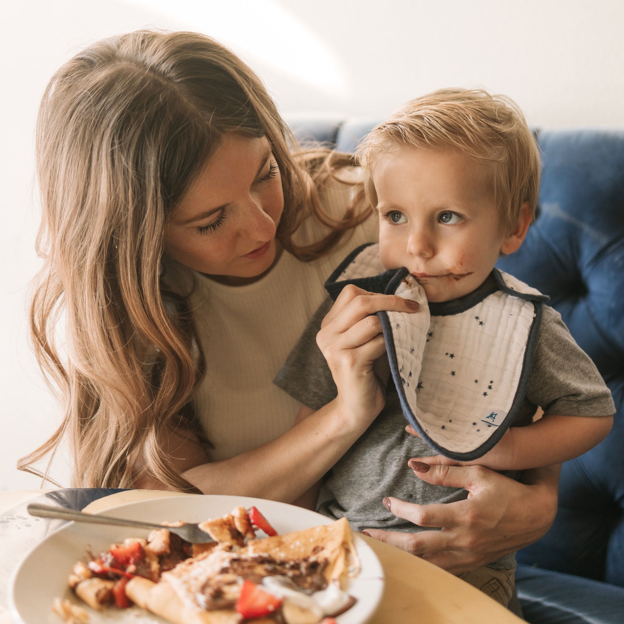 Cotton Muslin Classic Bib 3 Pack - Planetary 2