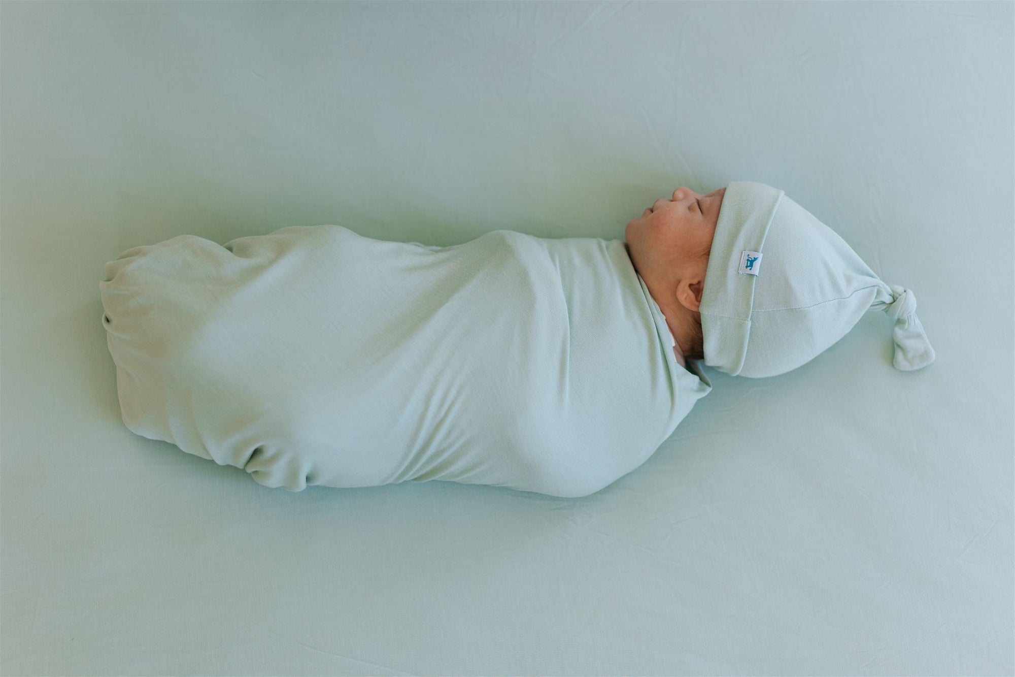 Stretch Knit Swaddle and Hat