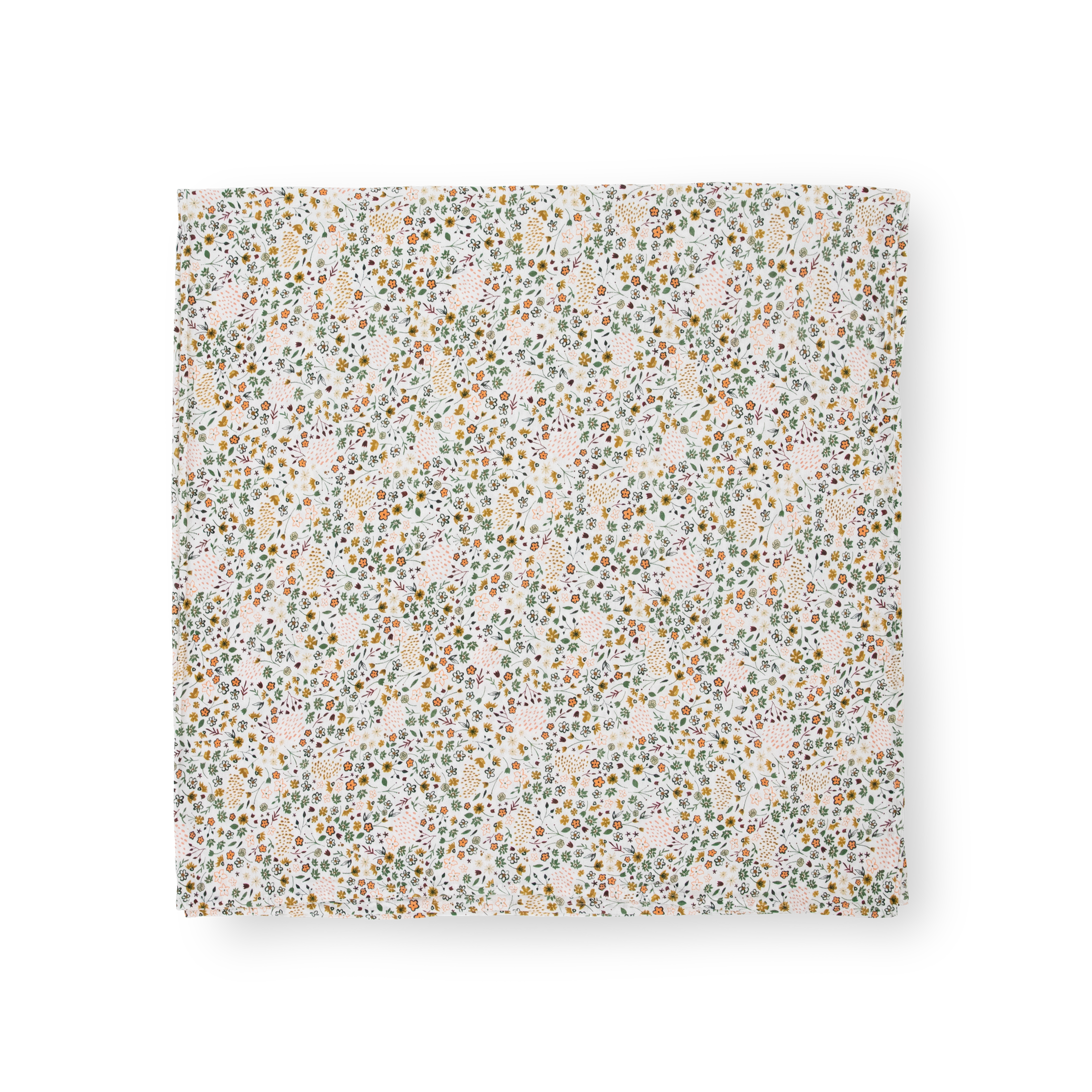 Stretch Knit Swaddle Blanket - Pressed Petals