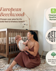 dadada Baby Soho 3-in-1 Convertible Crib