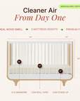 dadada Baby Jolly 3-in-1 Convertible Crib