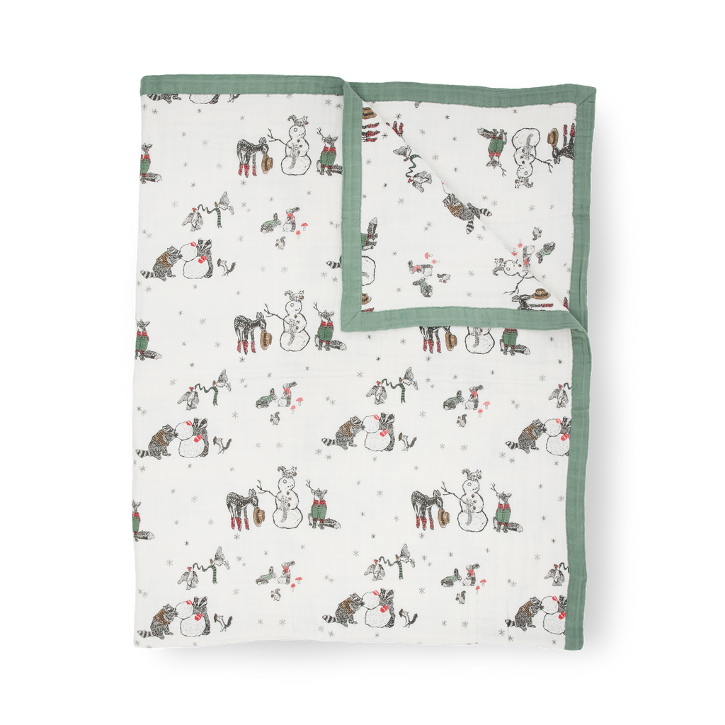 Organic Cotton Muslin Kodi Top - Solange Snow