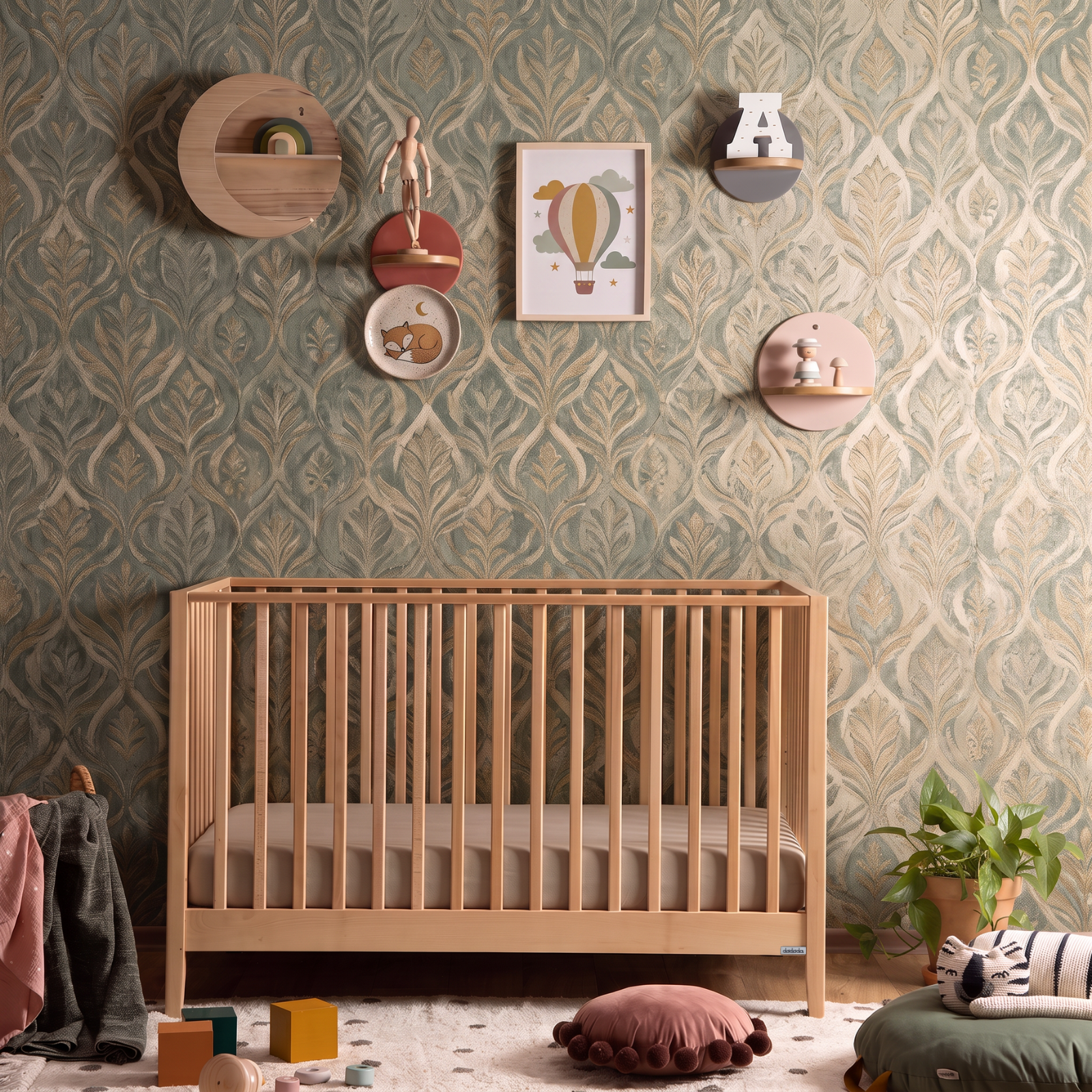 dadada Baby LaLa 3-in-1 Convertible Crib