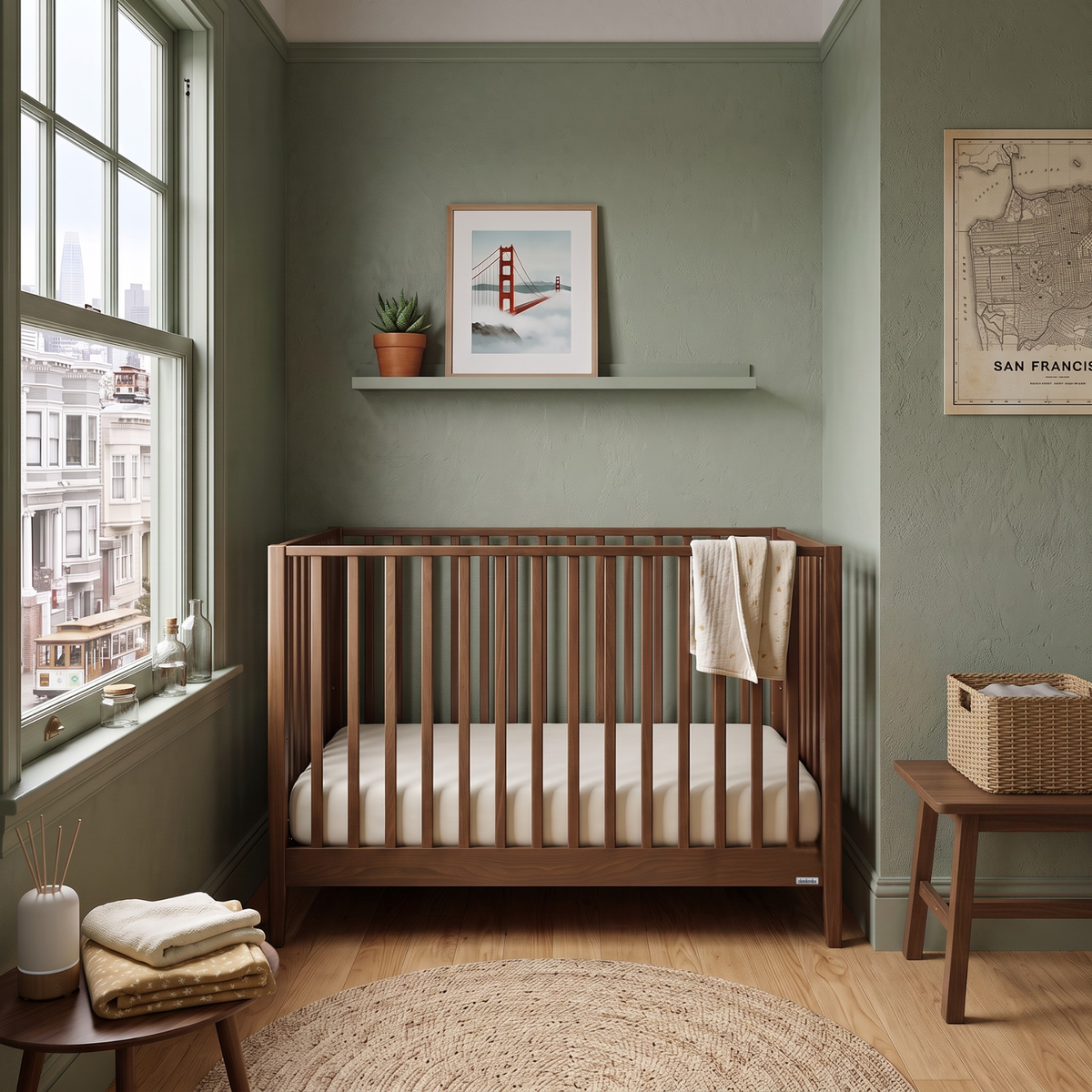dadada Baby LaLa 3-in-1 Convertible Crib