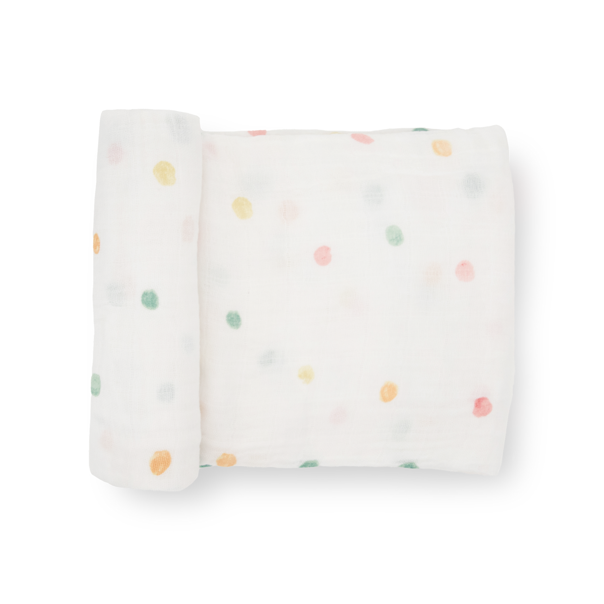 Cotton Muslin Swaddle Blanket Party Dots Little Unicorn USA
