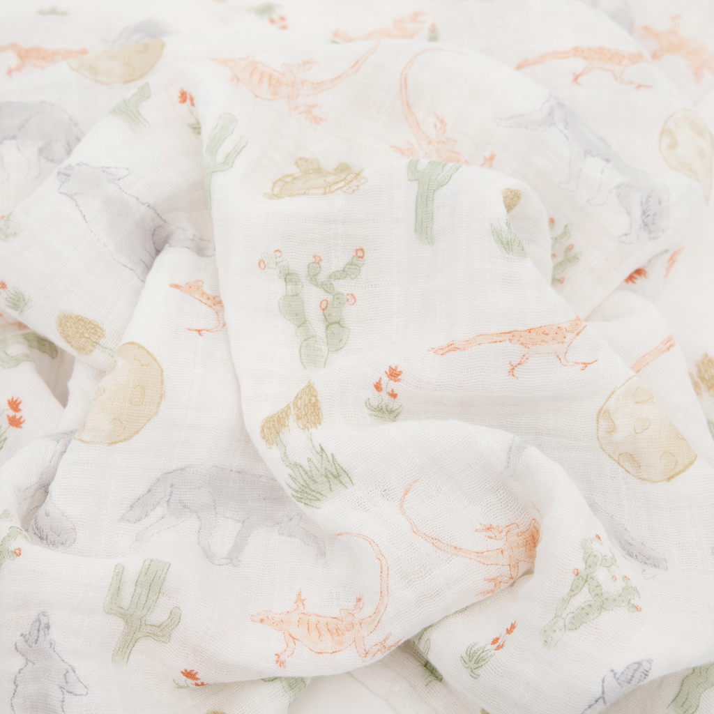 muslin swaddle storm grey starry night