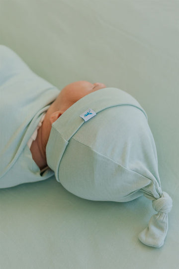 Stretch Knit Swaddle Blanket - Pebble