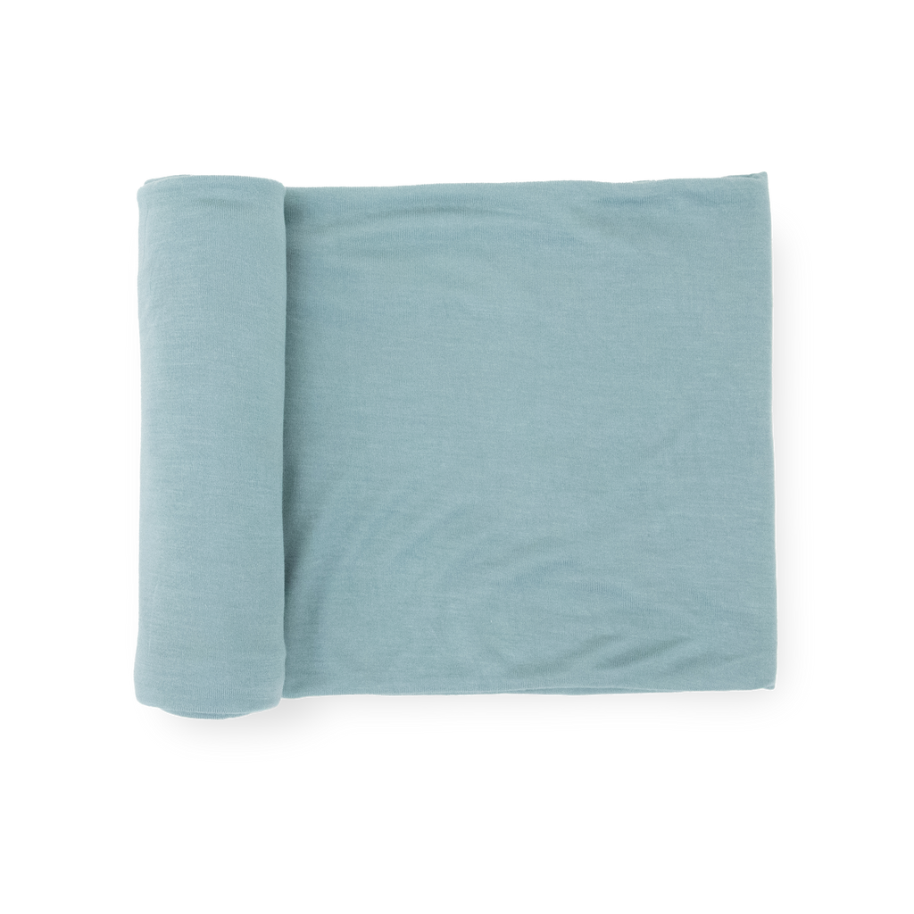 Stretch Knit Swaddle Blanket Harbor Little Unicorn USA