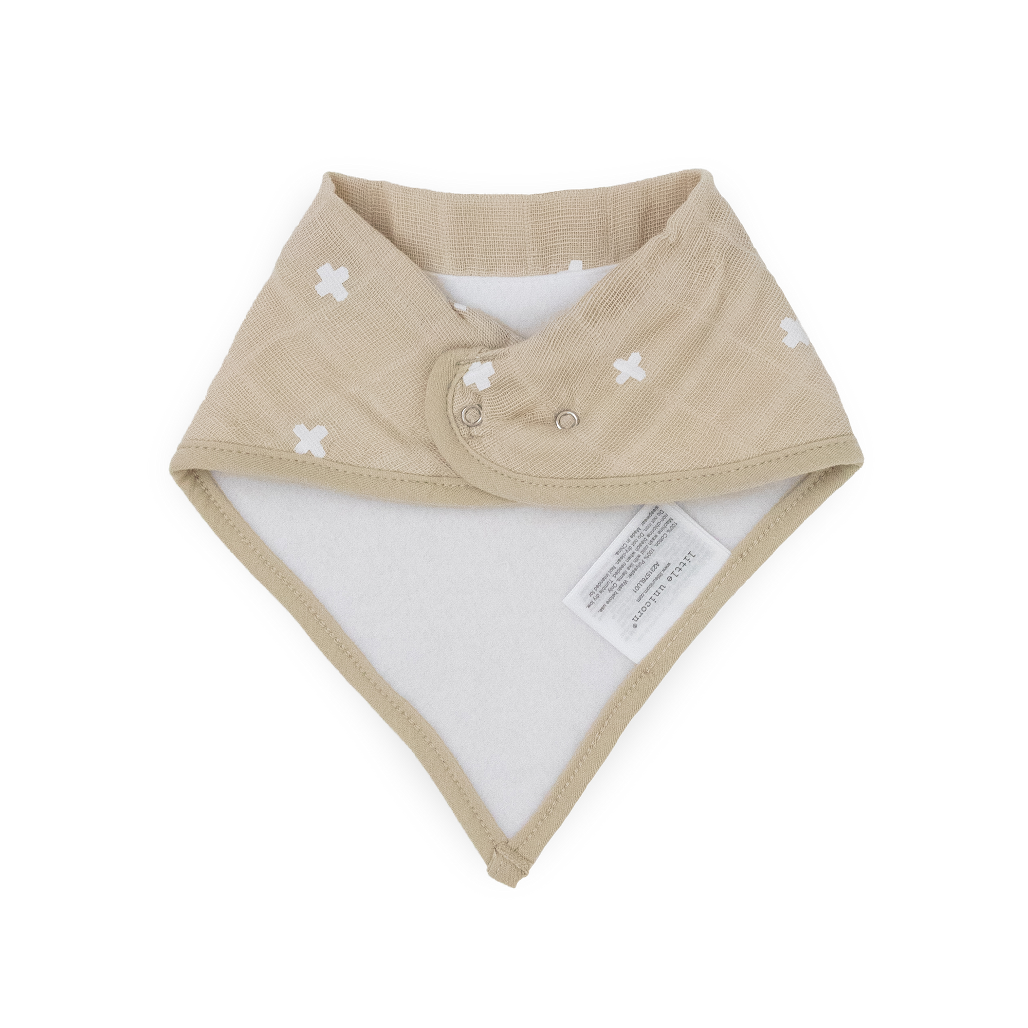 Cotton Muslin + Fleece Bandana Bib 4 Pack - Woof